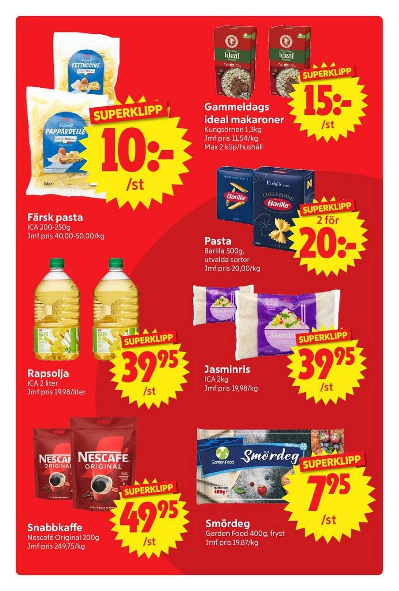 Nya Pulsen reklamblad