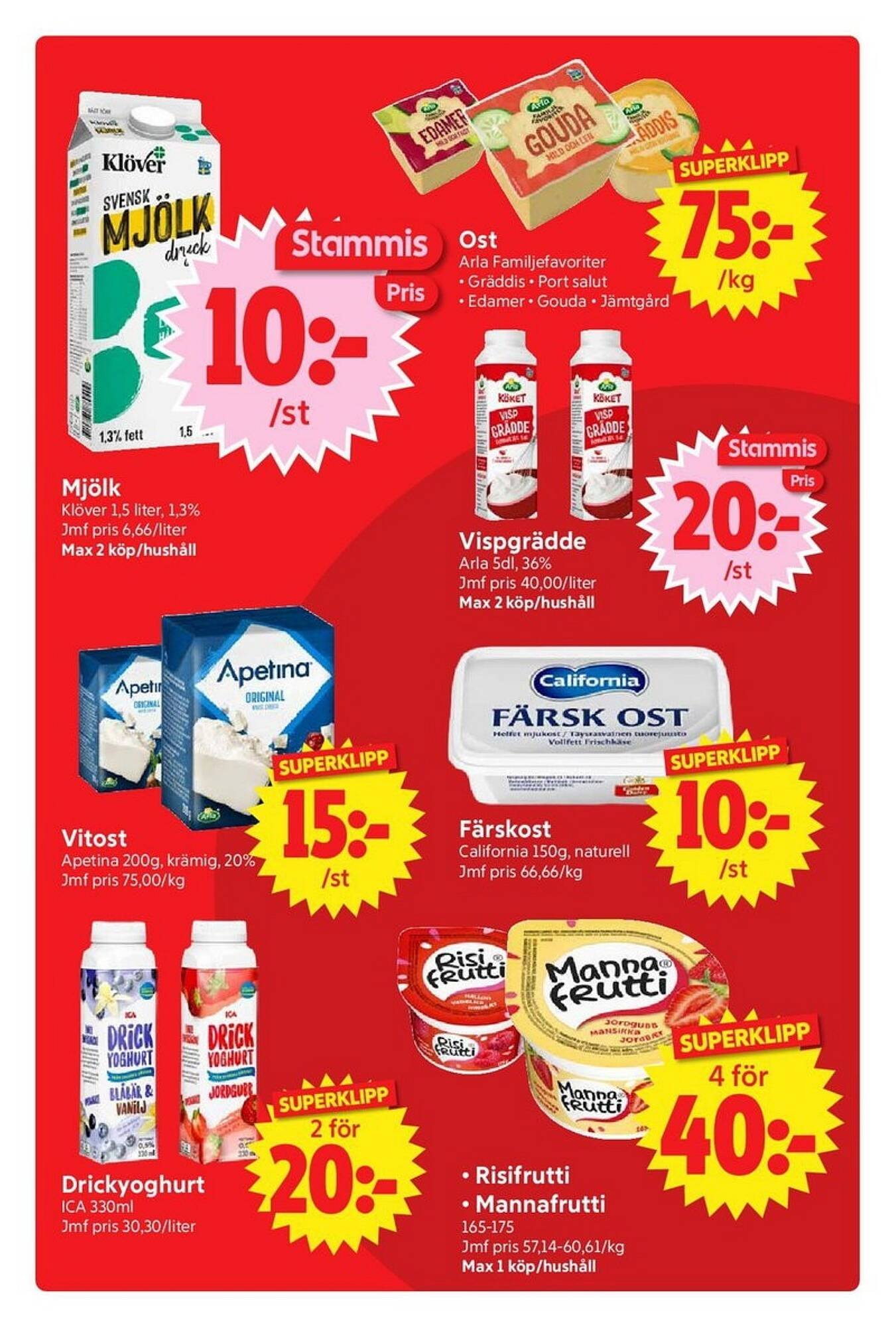 Nya Pulsen reklamblad