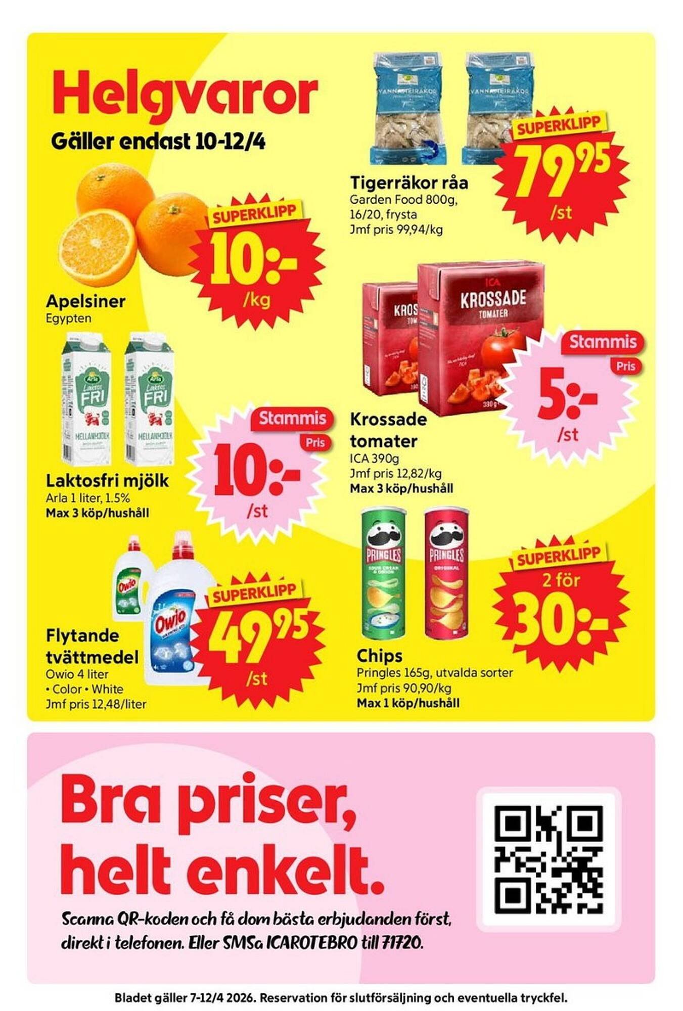 Nya Pulsen reklamblad