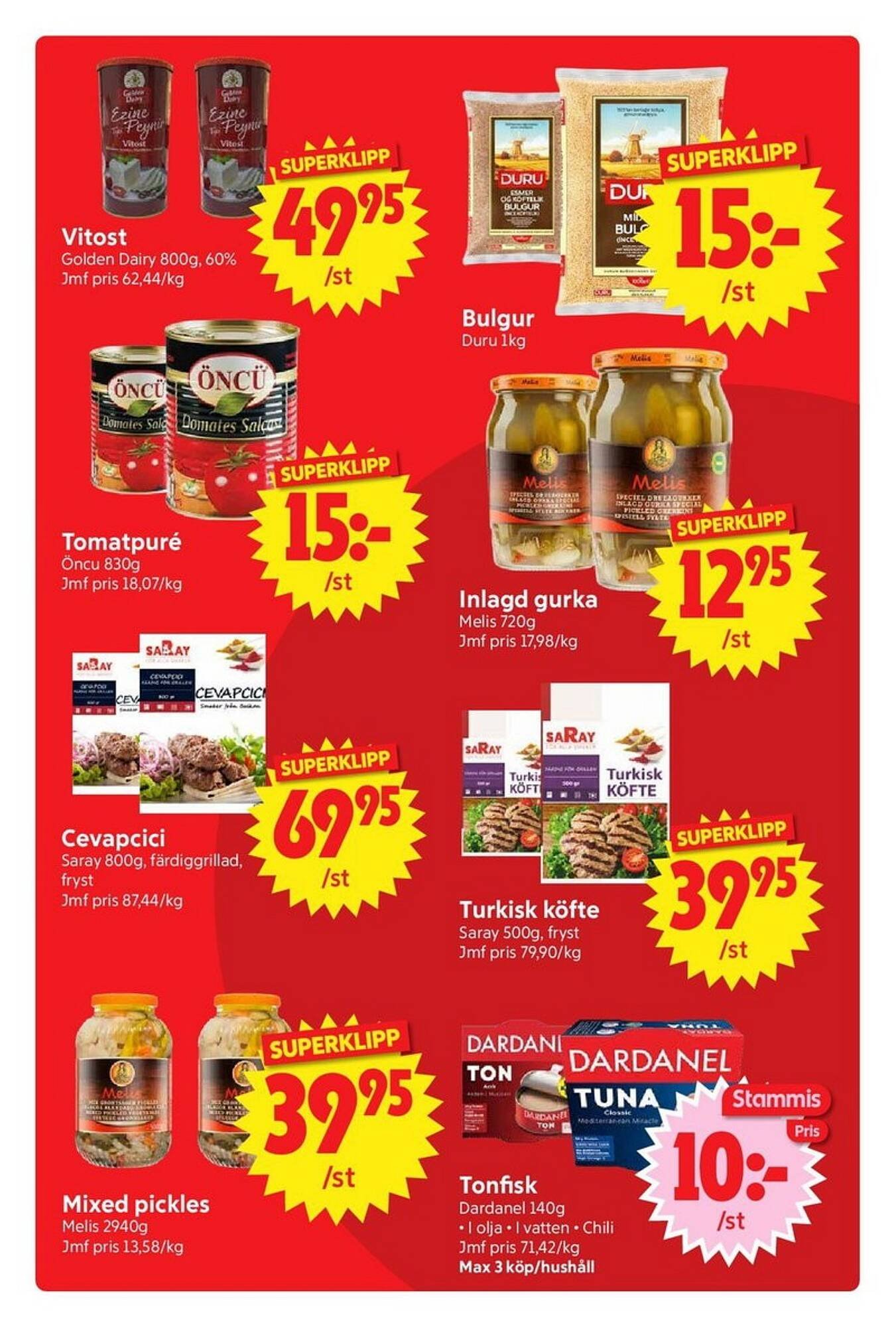 Nya Pulsen reklamblad