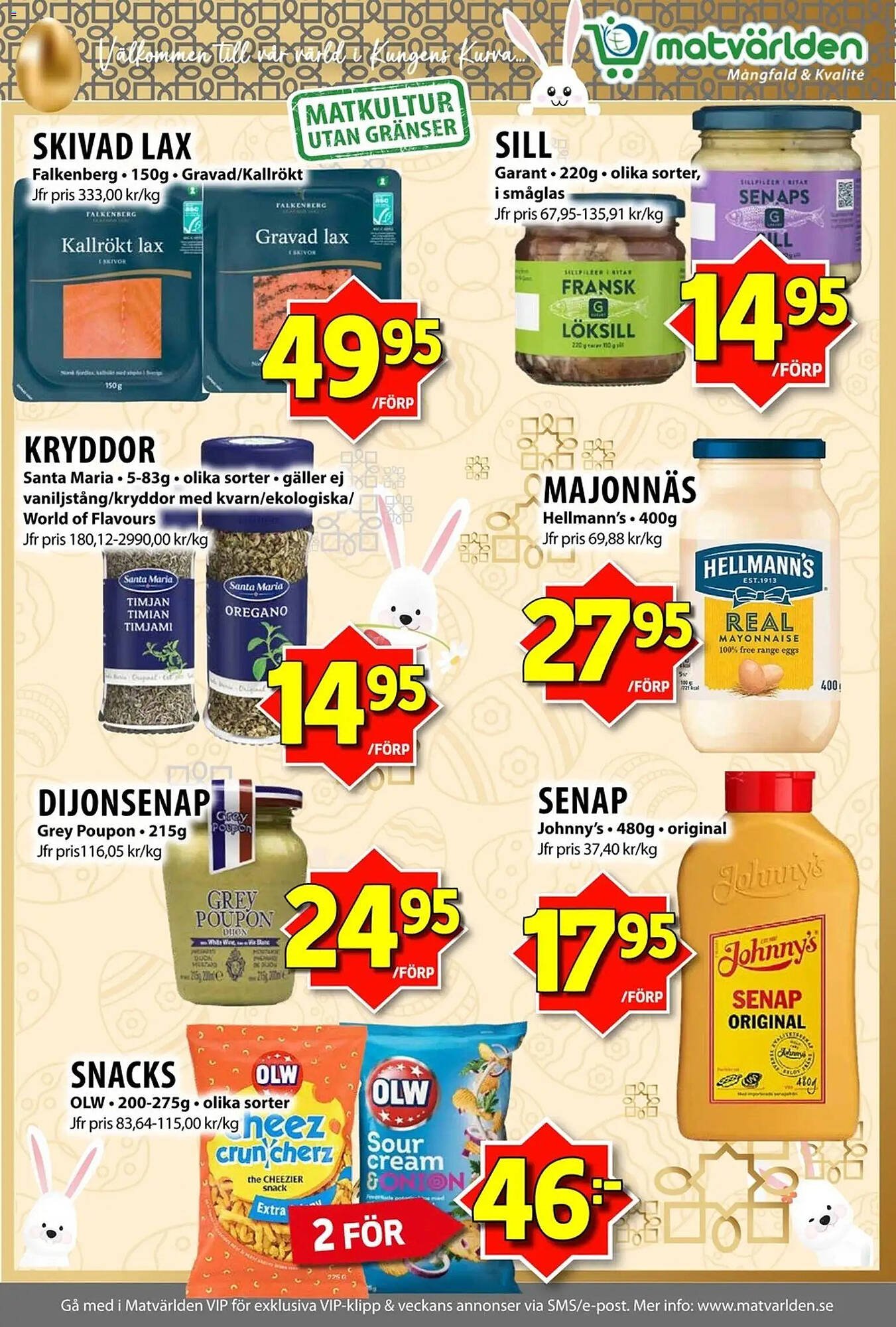 Matvärlden Tensta reklamblad