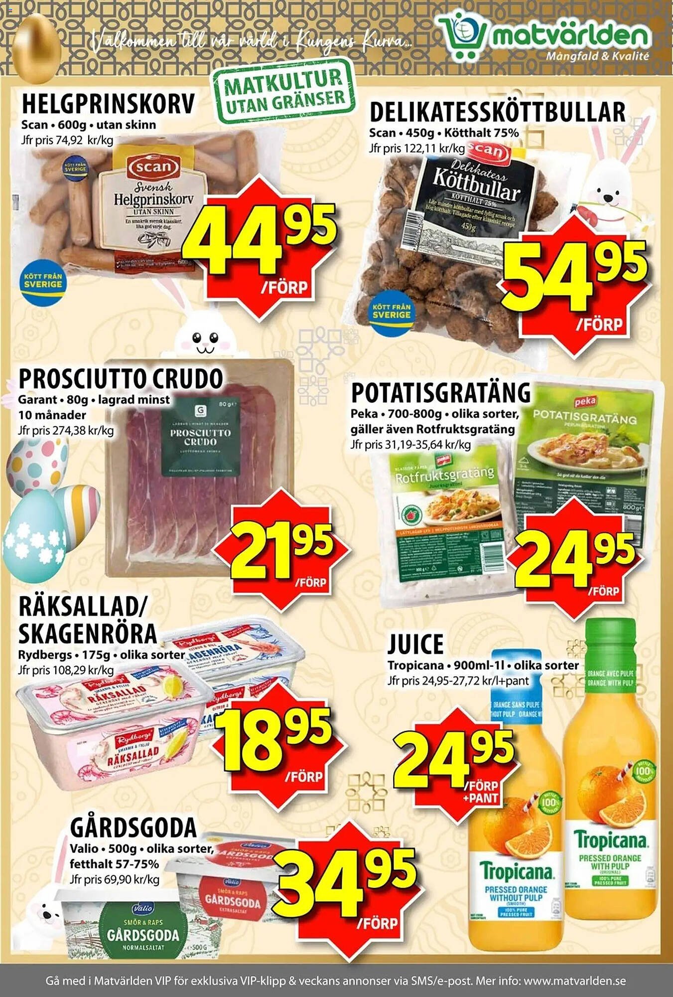 Matvärlden Tensta reklamblad