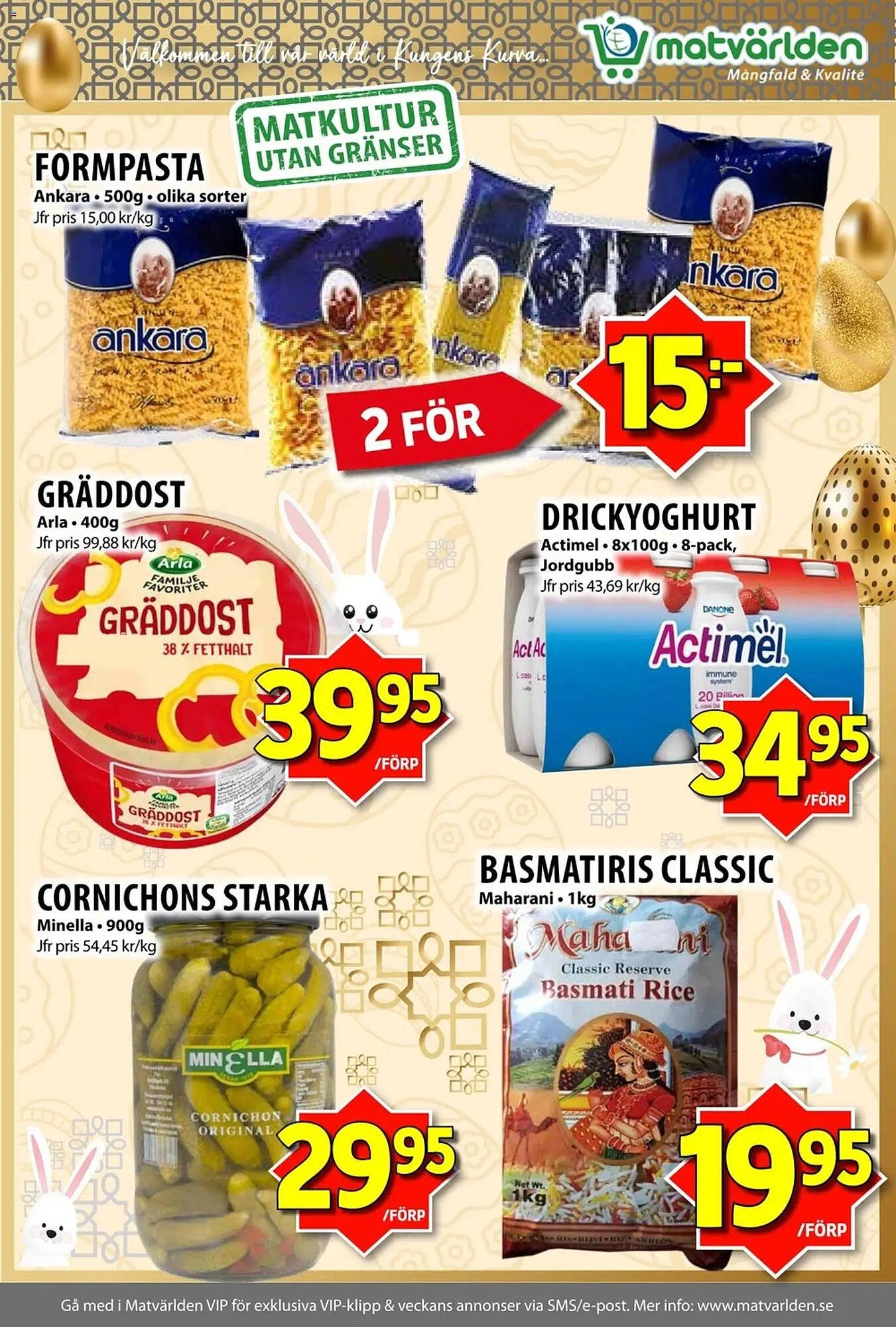 Matvärlden Tensta reklamblad