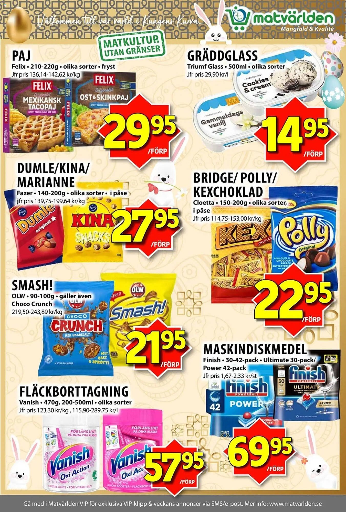Matvärlden Tensta reklamblad