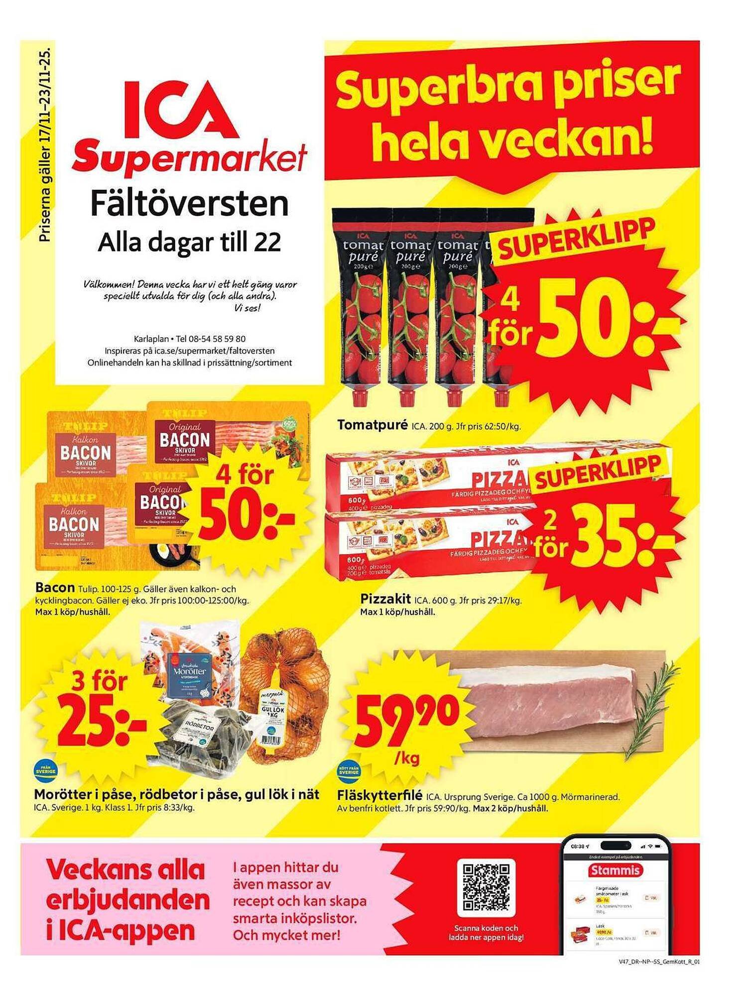 ICA Supermarket reklamblad