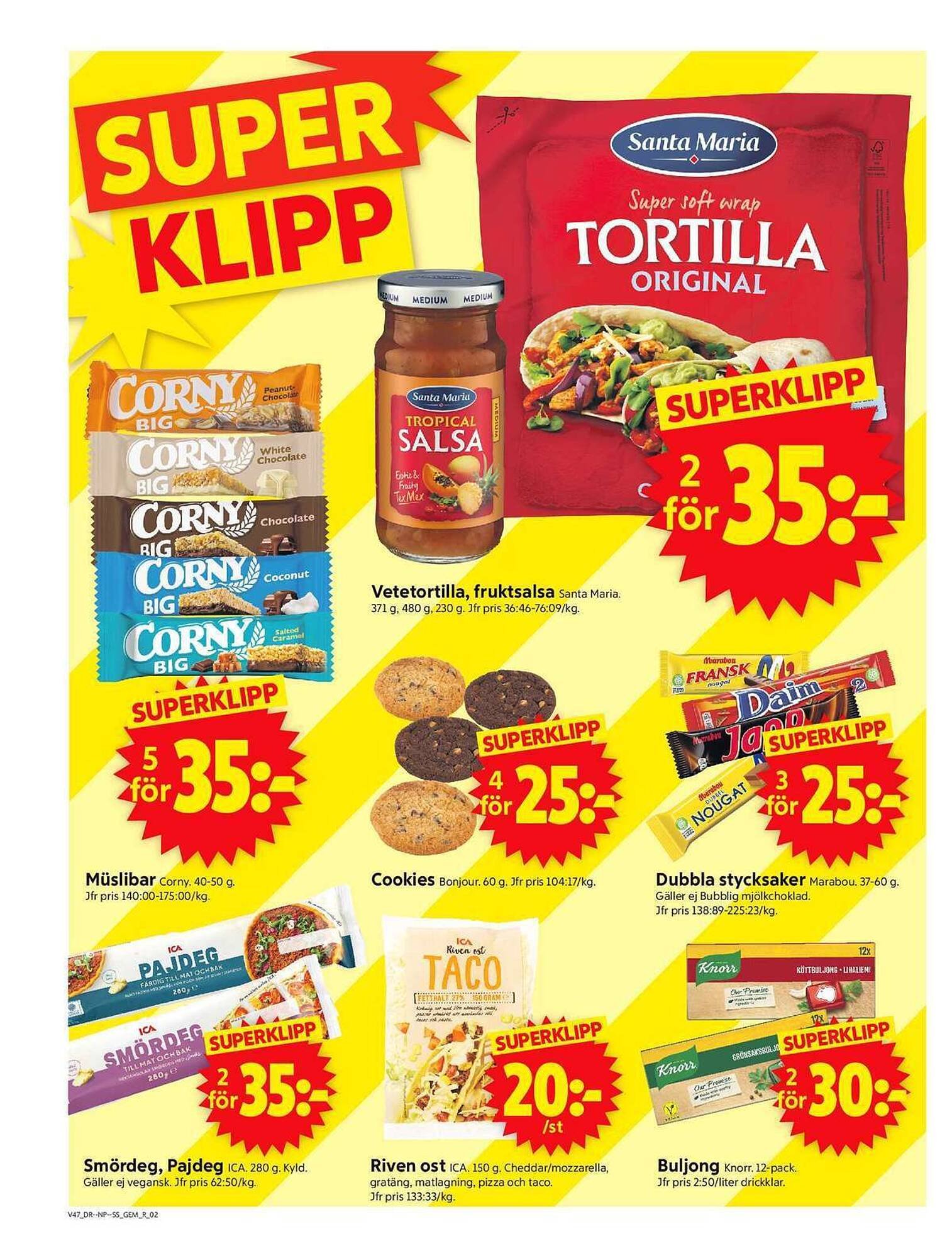 ICA Supermarket reklamblad