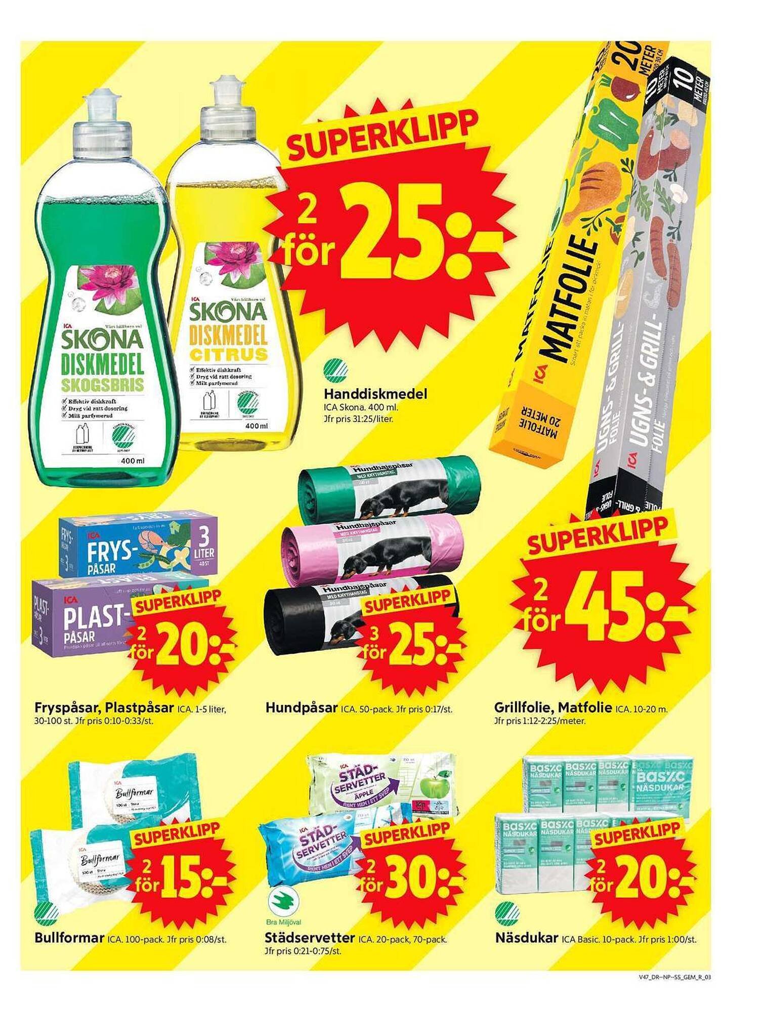 ICA Supermarket reklamblad