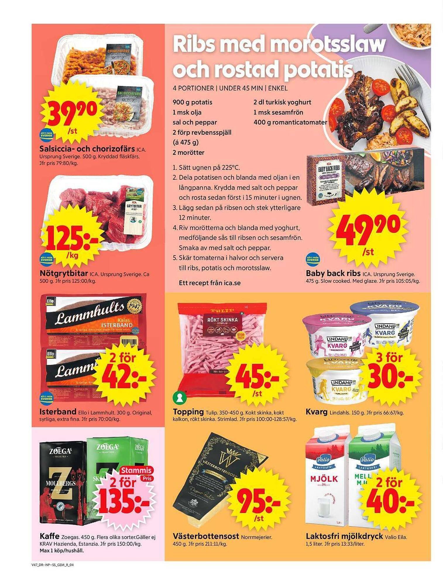 ICA Supermarket reklamblad