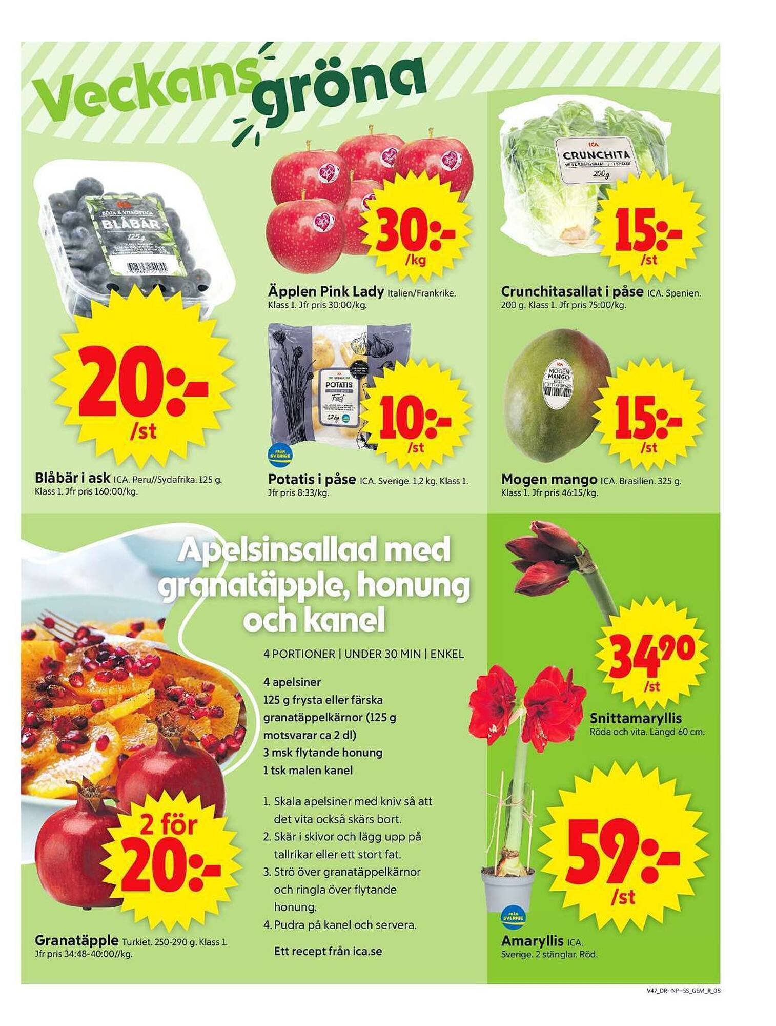 ICA Supermarket reklamblad