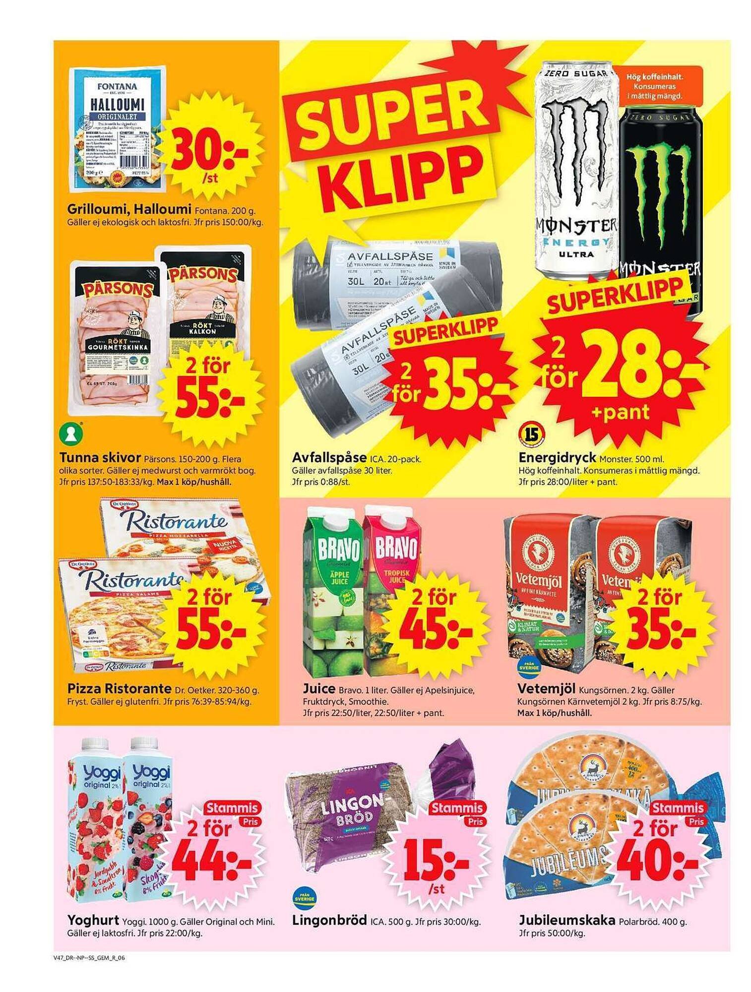 ICA Supermarket reklamblad
