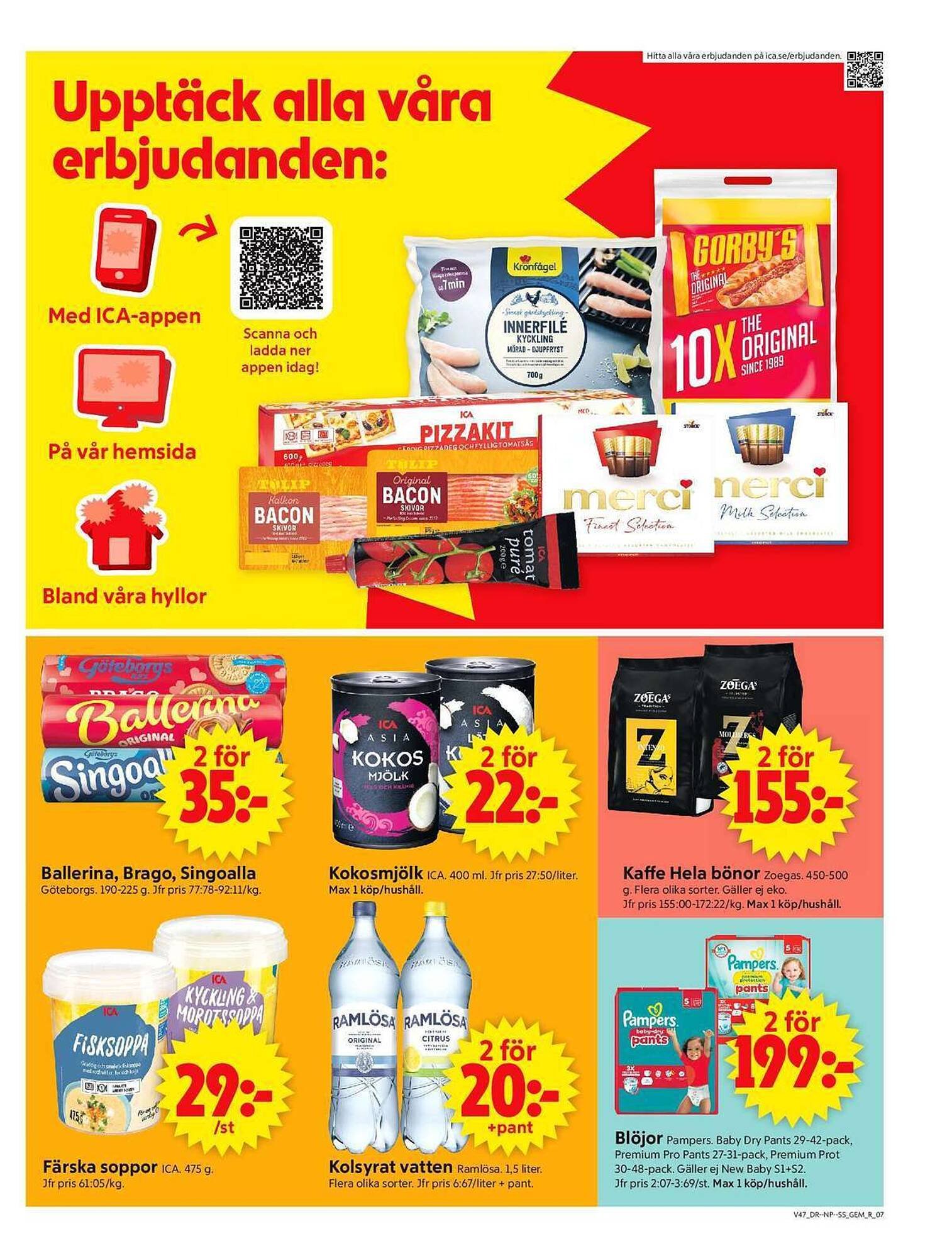 ICA Supermarket reklamblad