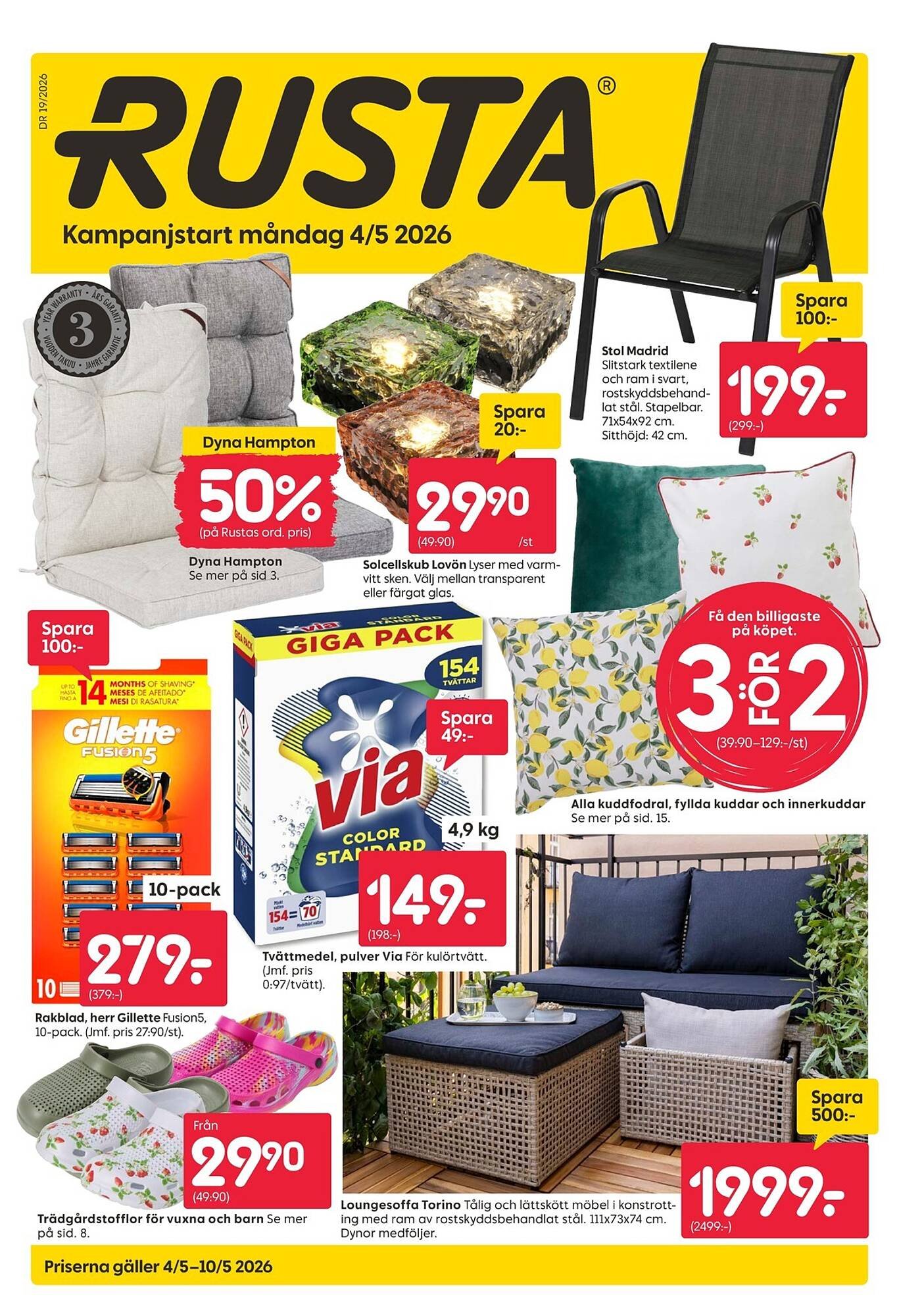 Rusta reklamblad