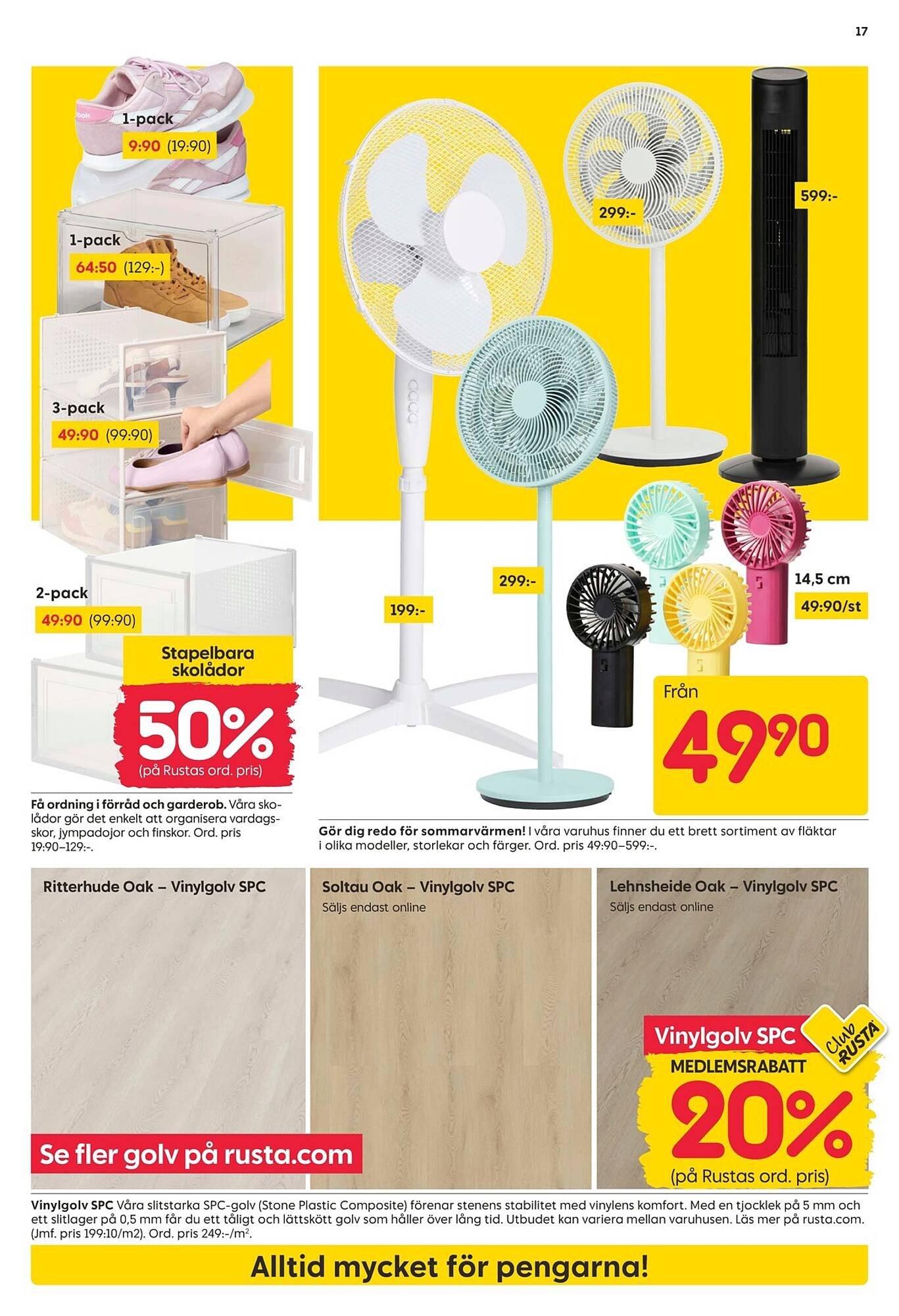Rusta reklamblad