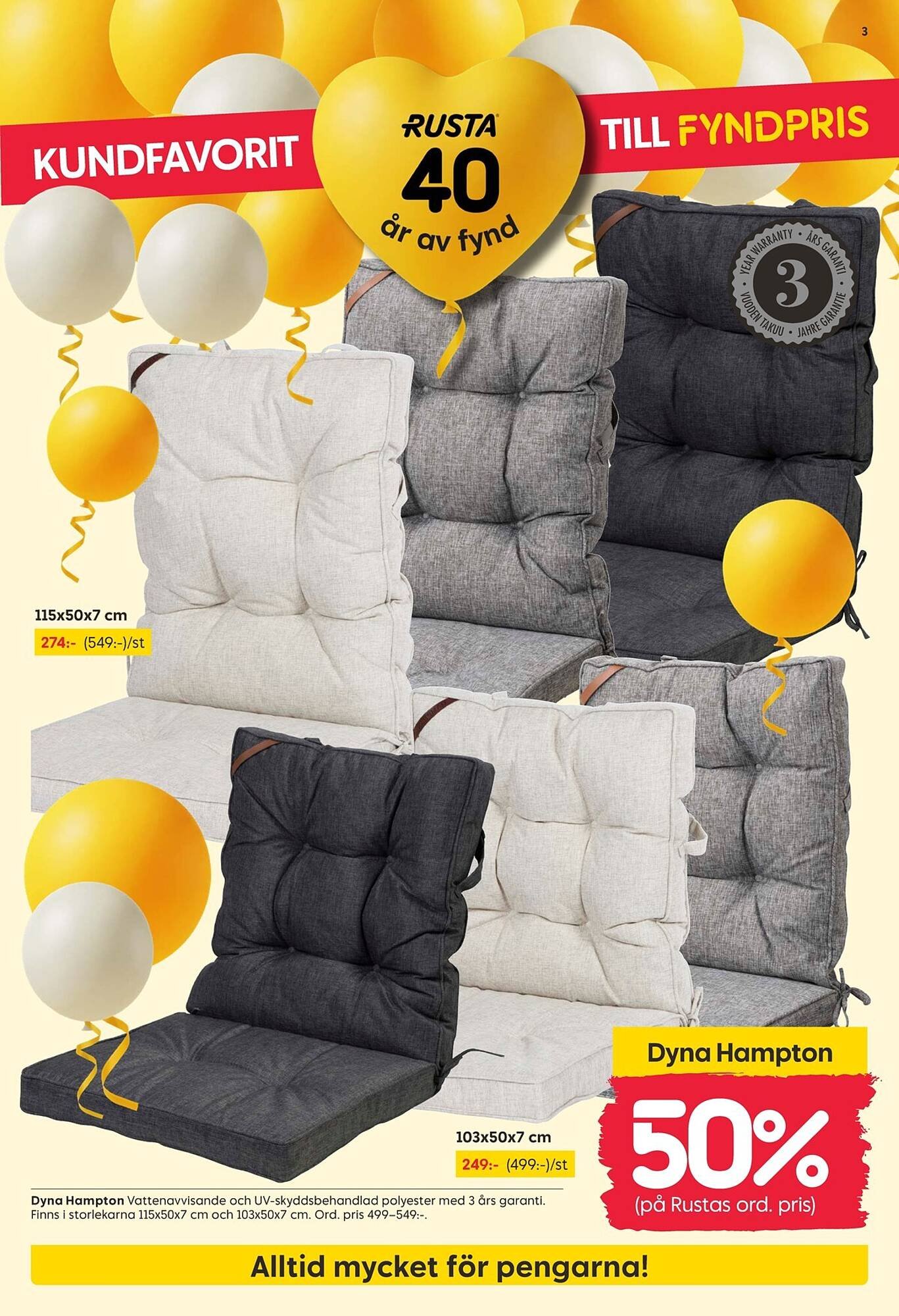 Rusta reklamblad