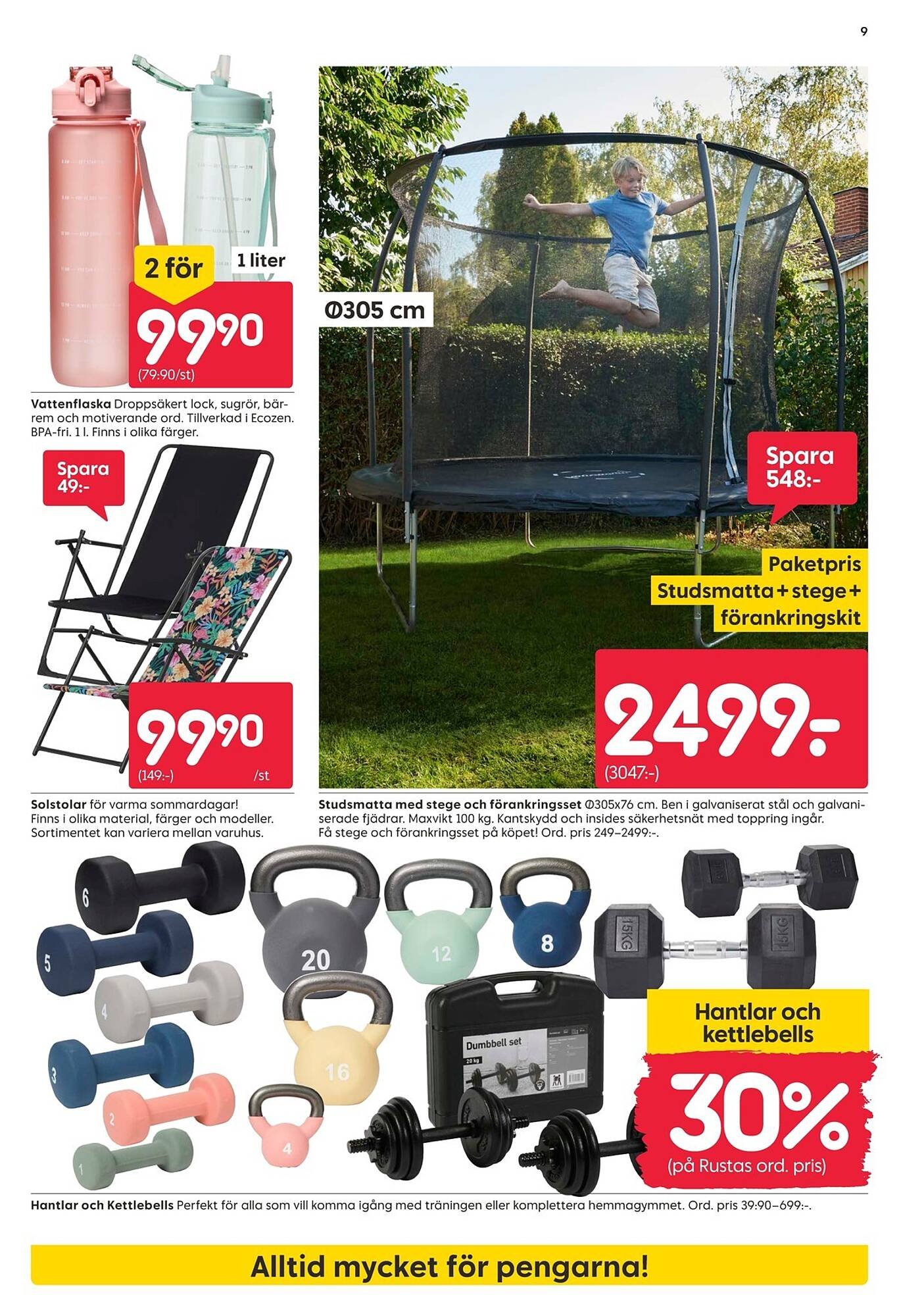 Rusta reklamblad