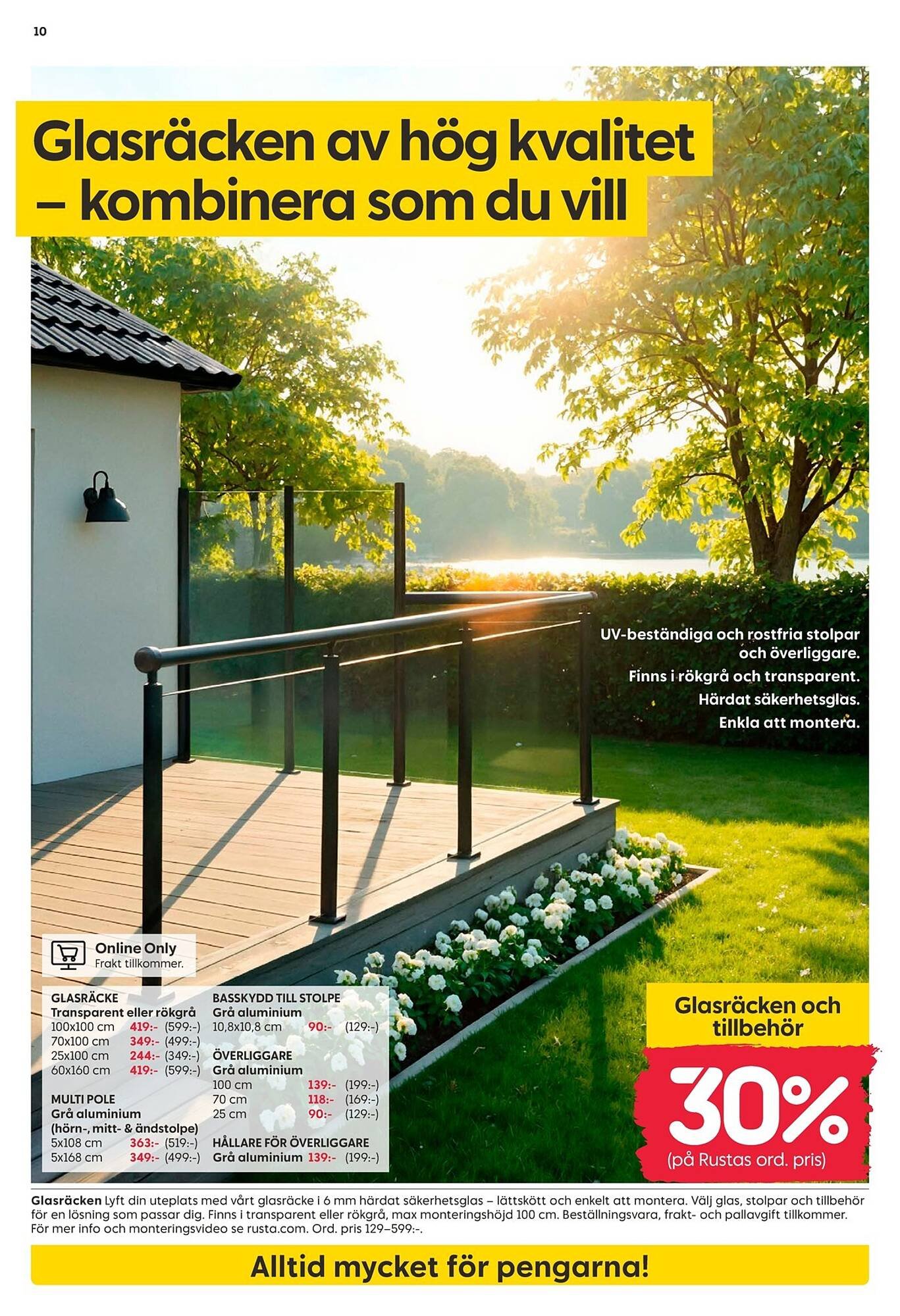 Rusta reklamblad
