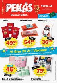 Pekås reklamblad