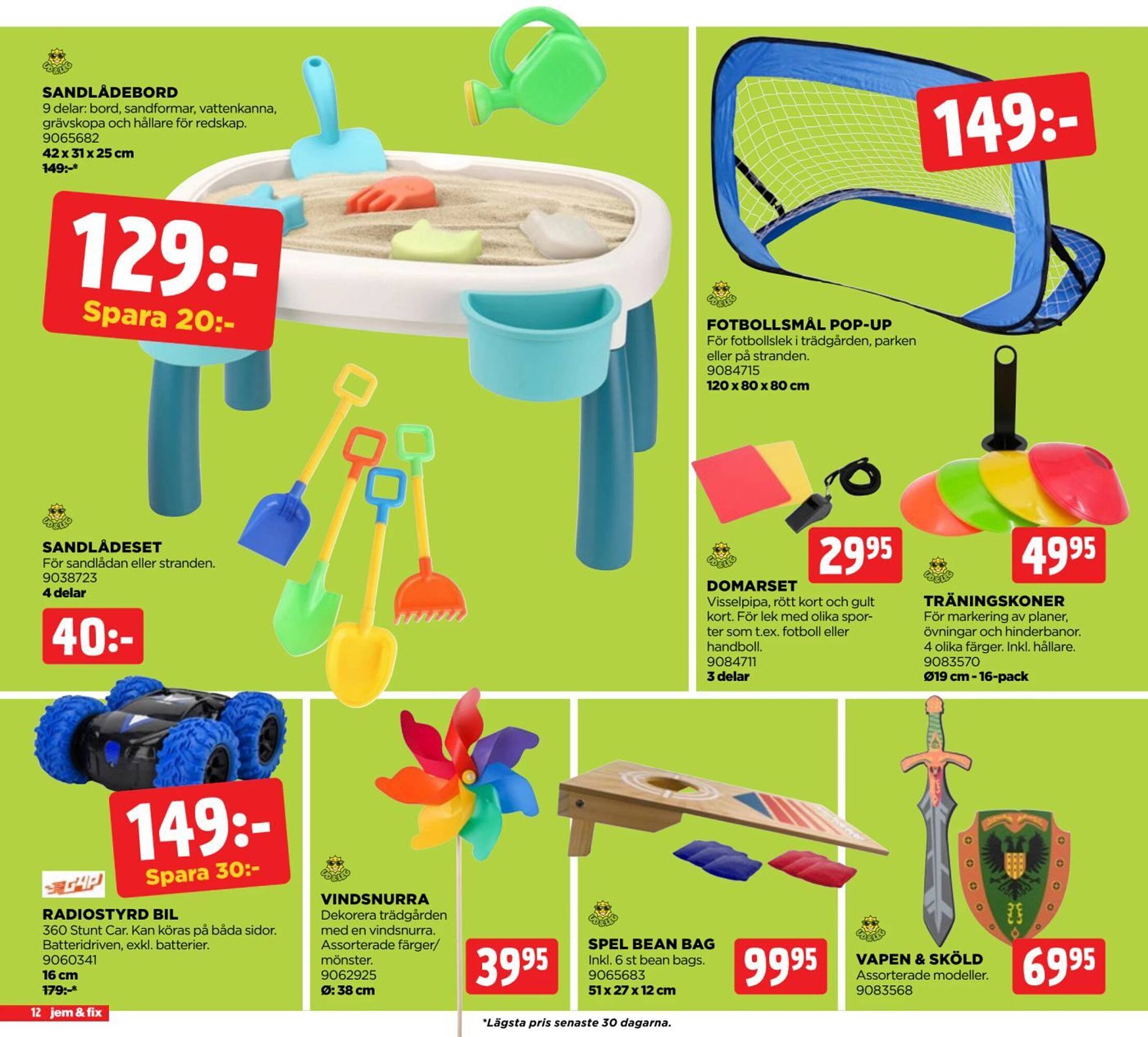 Jem&amp;Fix reklamblad