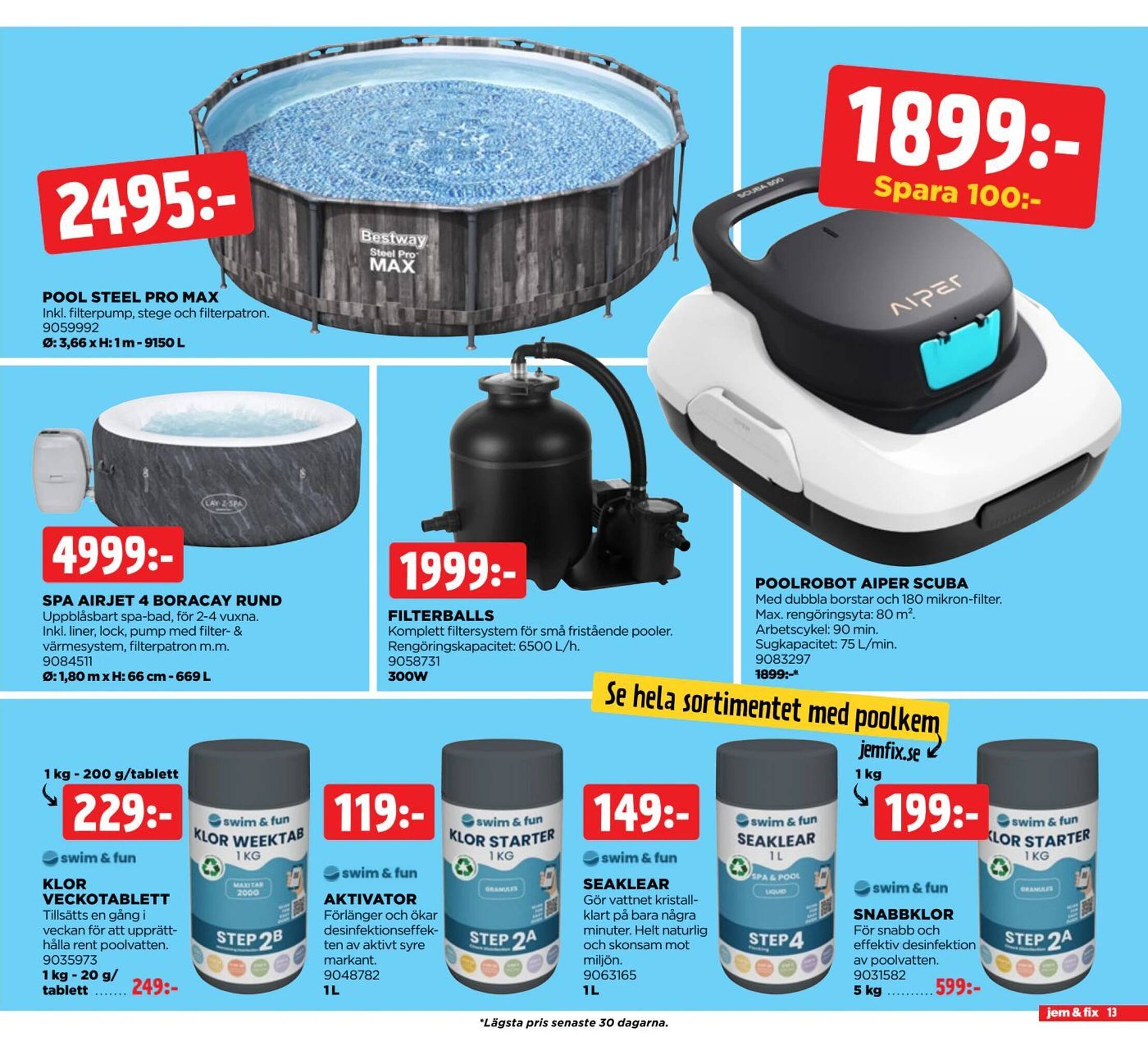 Jem&amp;Fix reklamblad