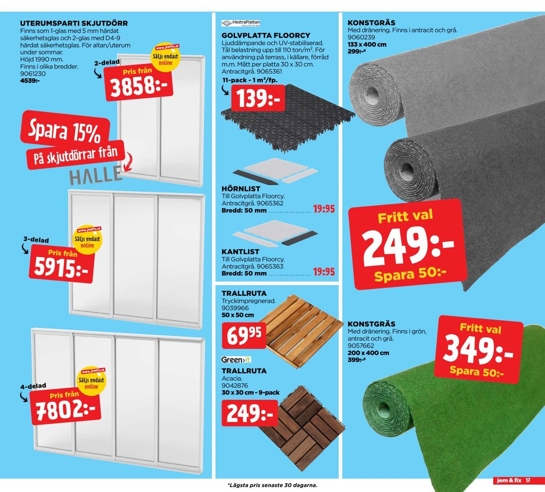 Jem&amp;Fix reklamblad