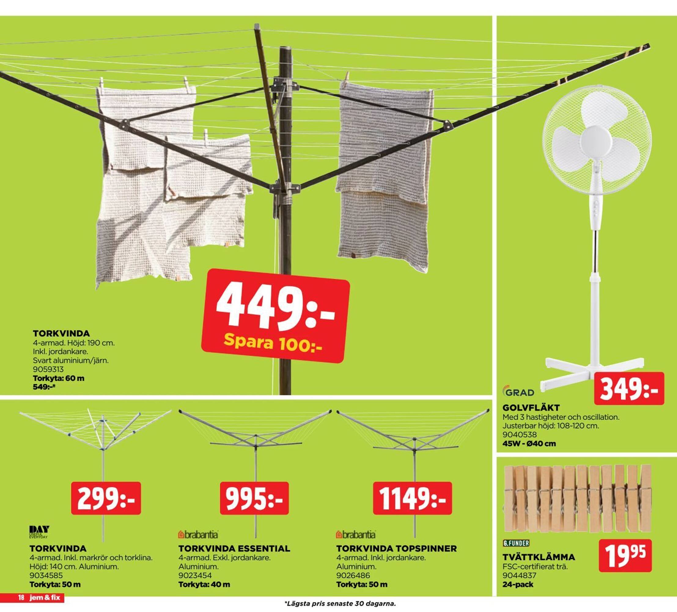 Jem&amp;Fix reklamblad
