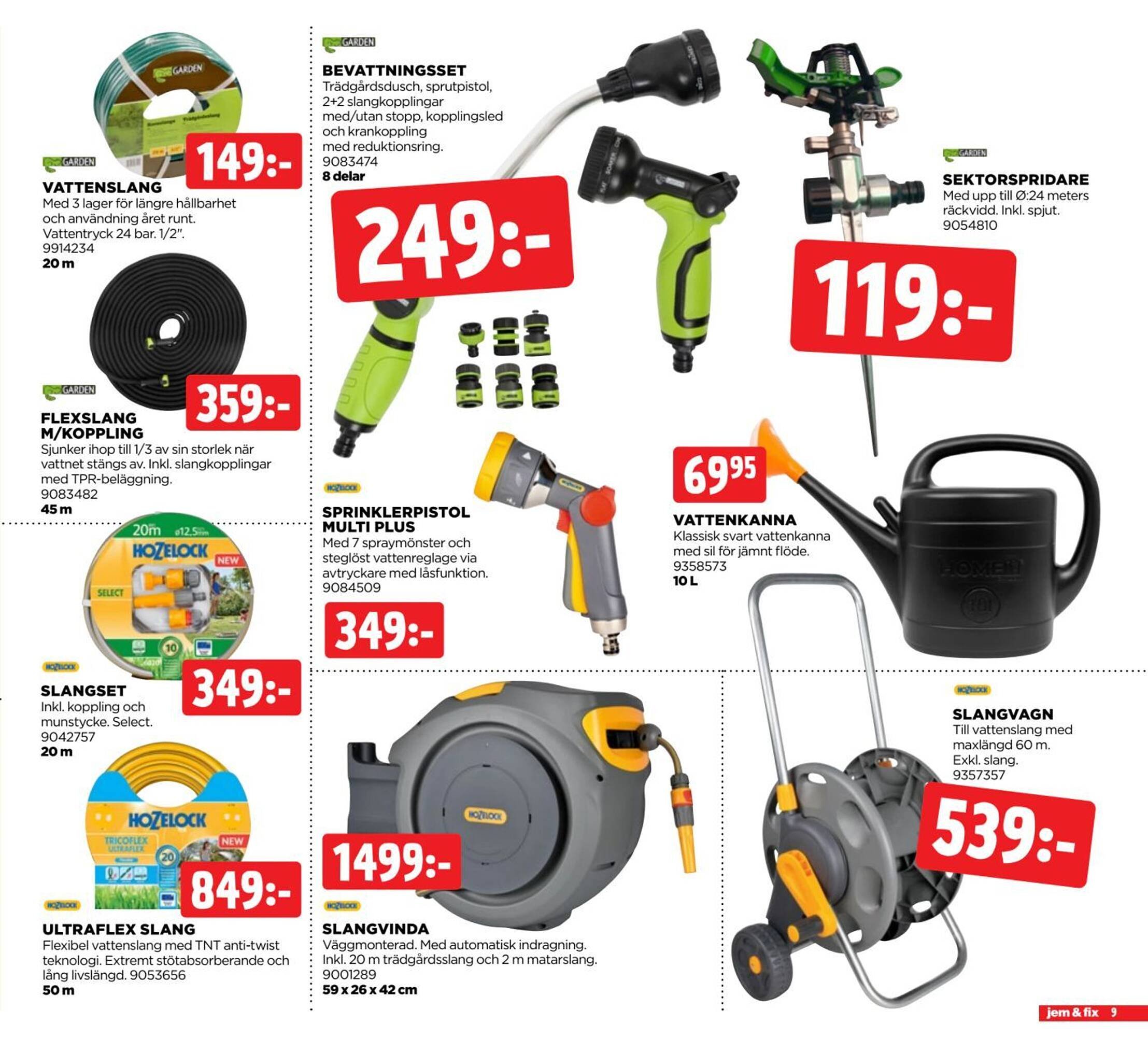 Jem&amp;Fix reklamblad