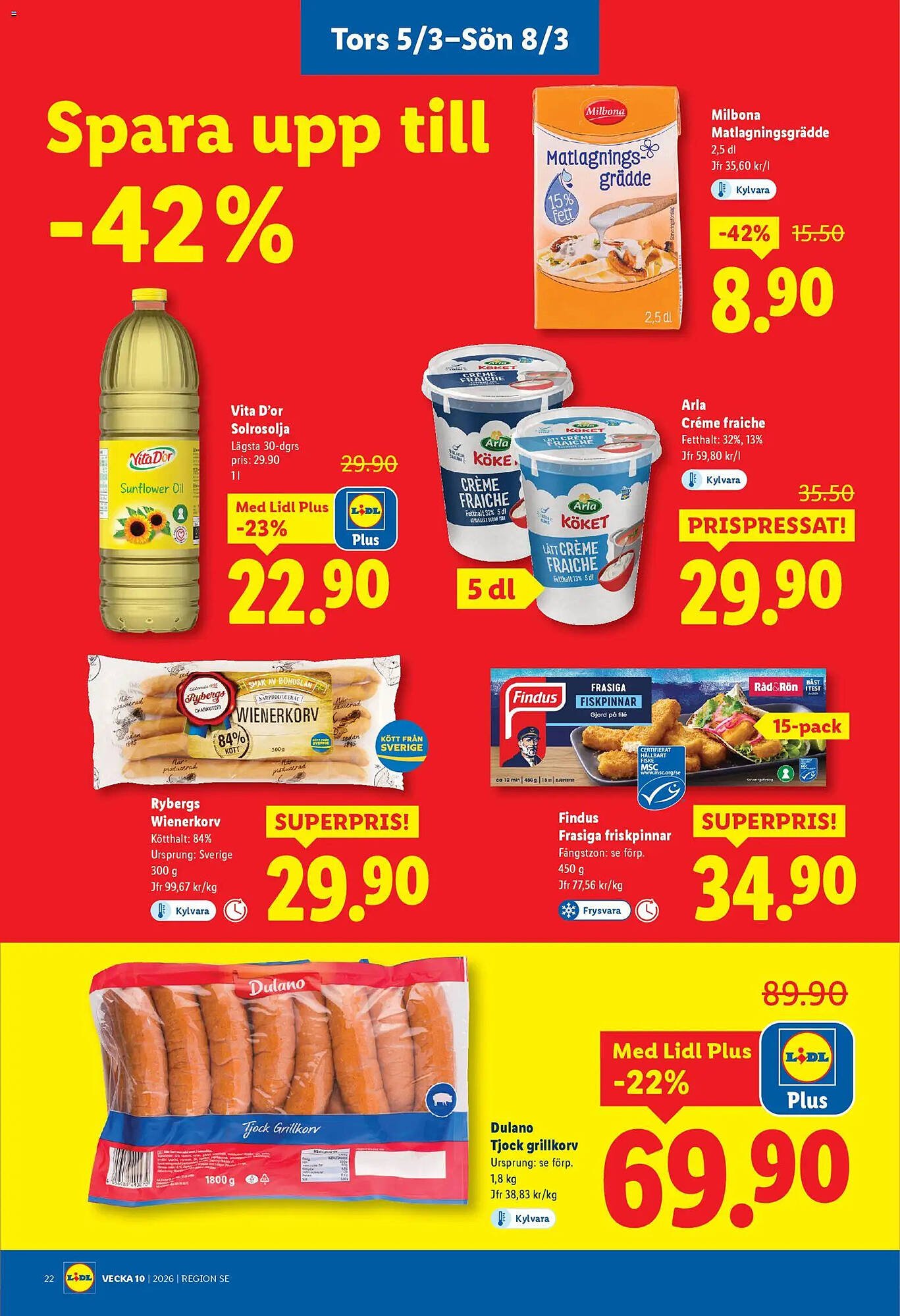 Lidl reklamblad