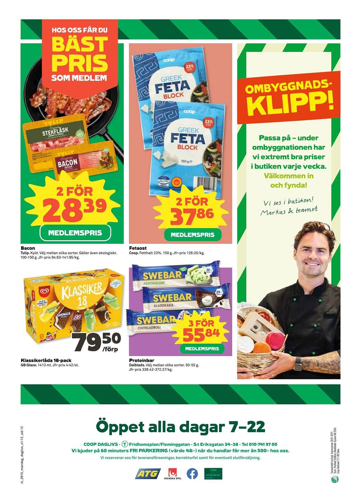 Coop Daglivs reklamblad