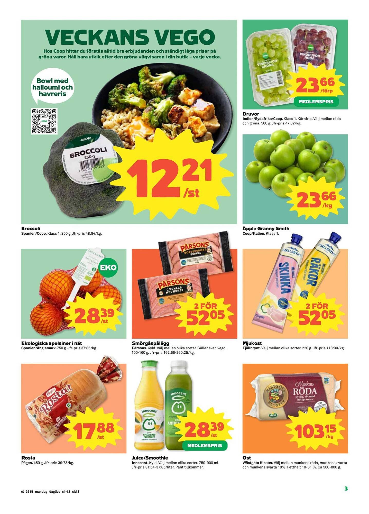 Coop Daglivs reklamblad