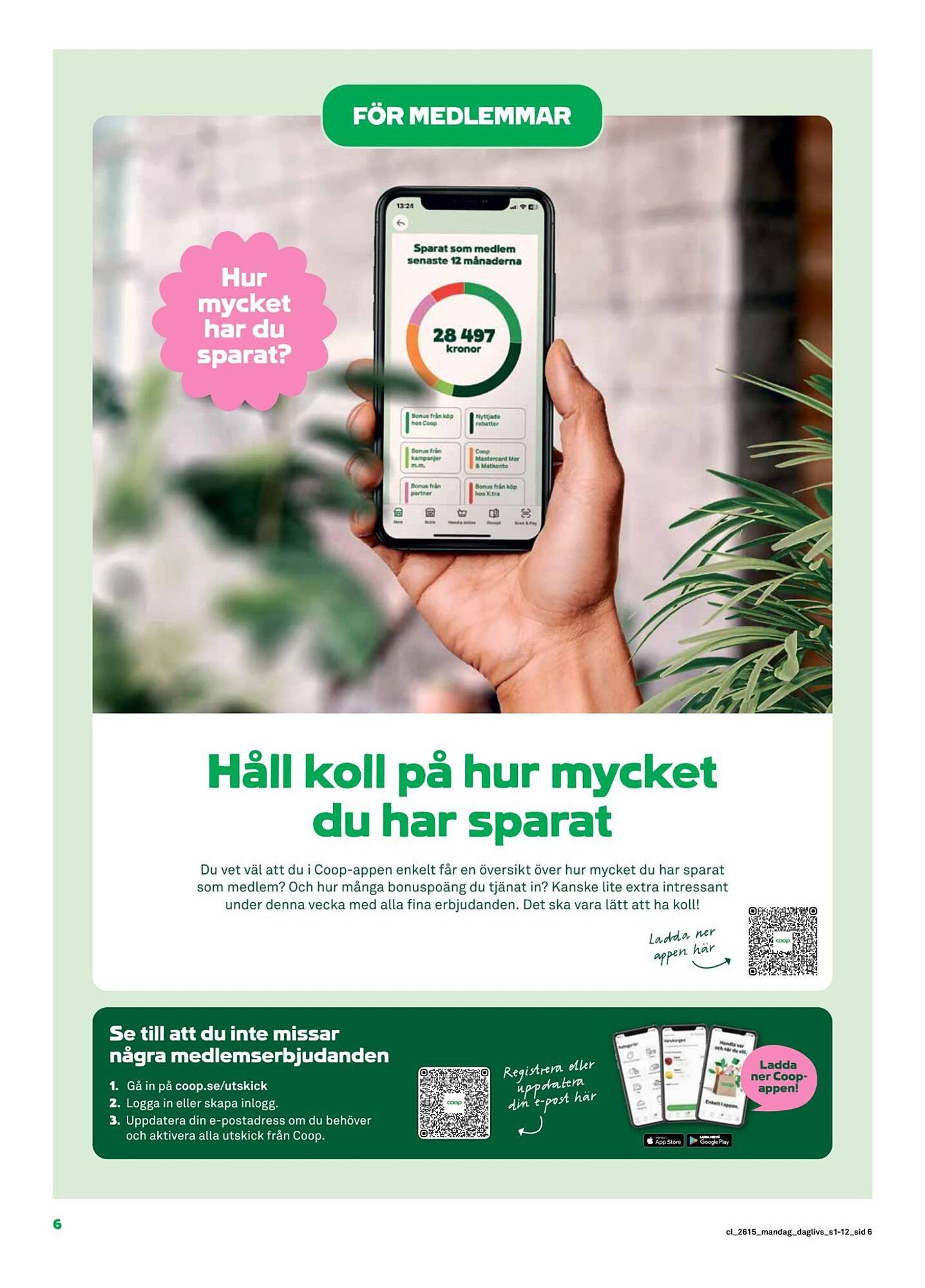 Coop Daglivs reklamblad