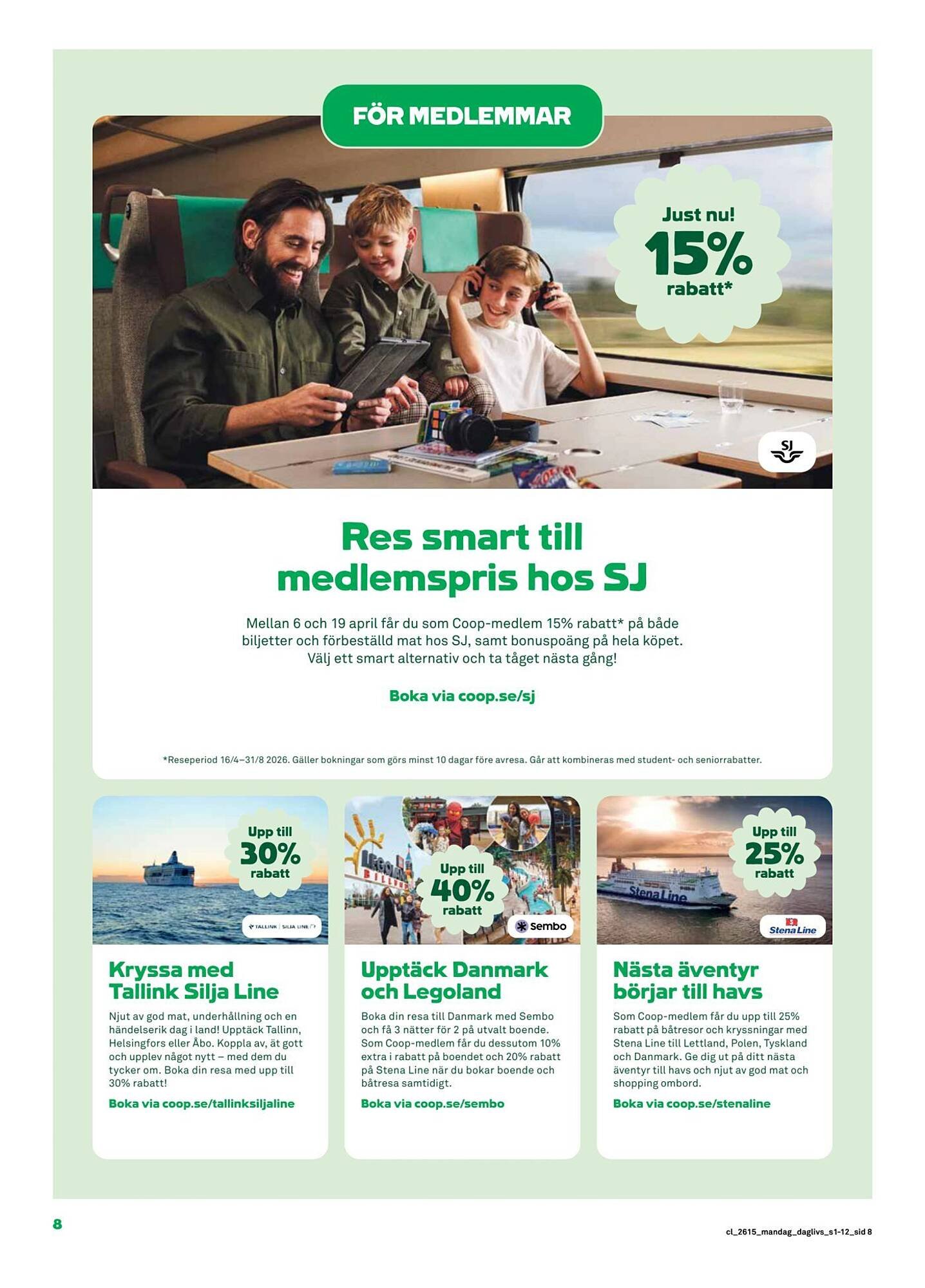 Coop Daglivs reklamblad