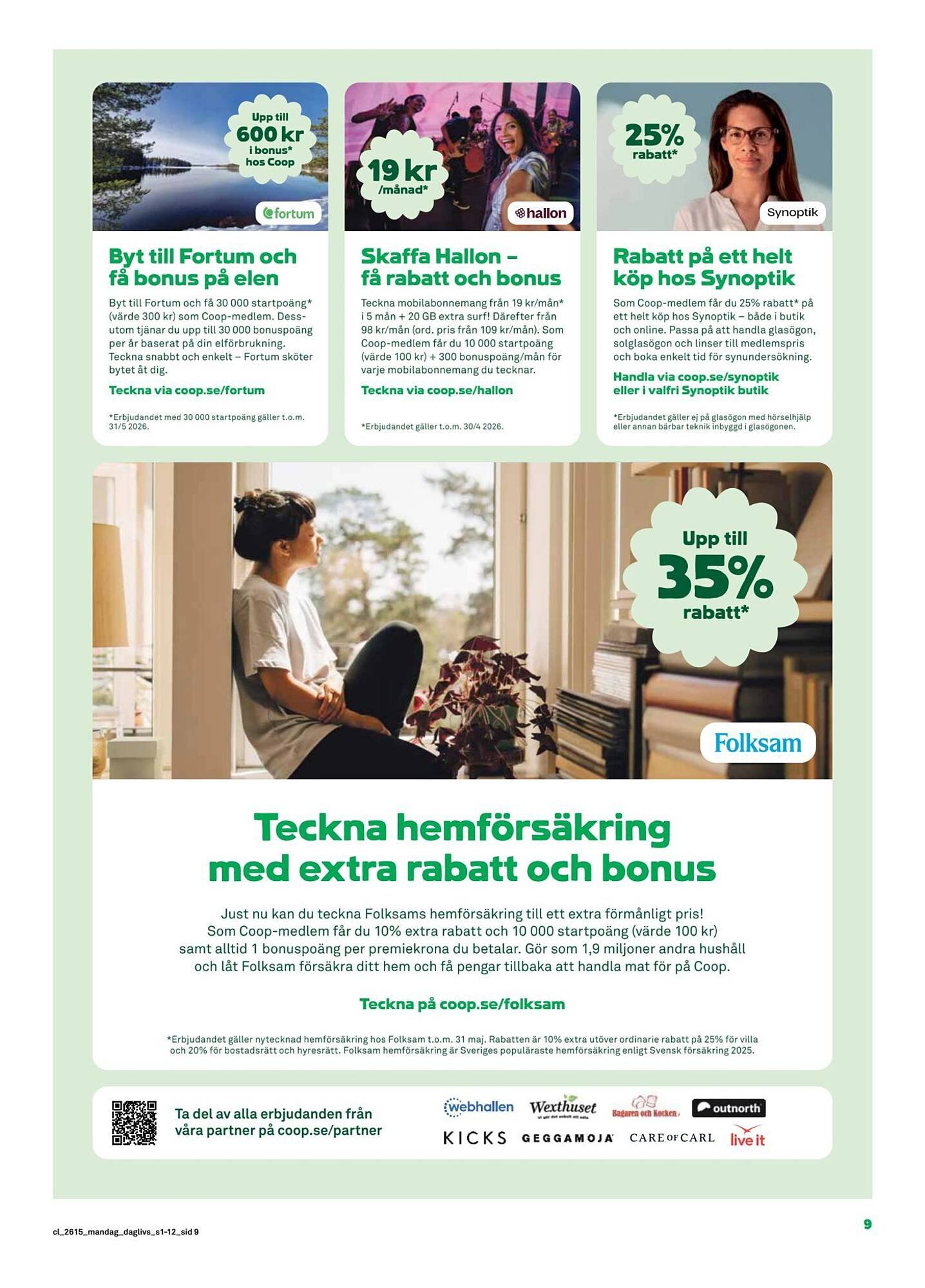 Coop Daglivs reklamblad