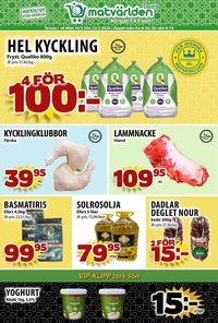 Matvärlden Tensta reklamblad