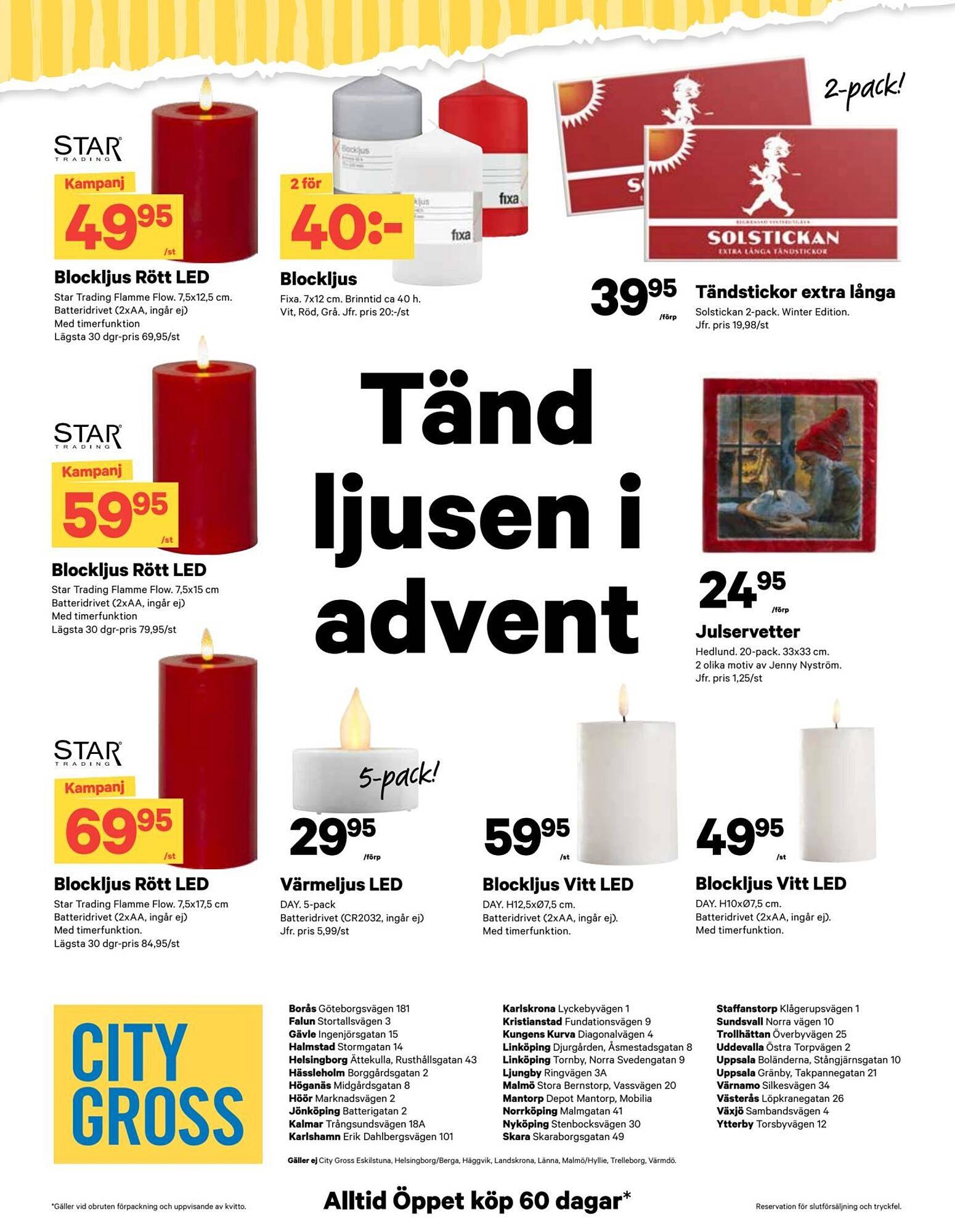 City Gross reklamblad (2025-11-03 - 2025-11-09)