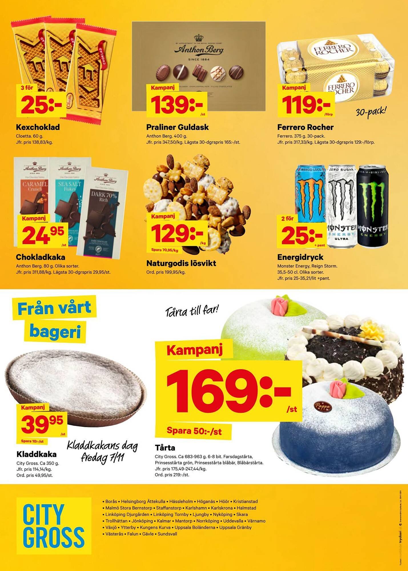 City Gross reklamblad (2025-11-03 - 2025-11-09)