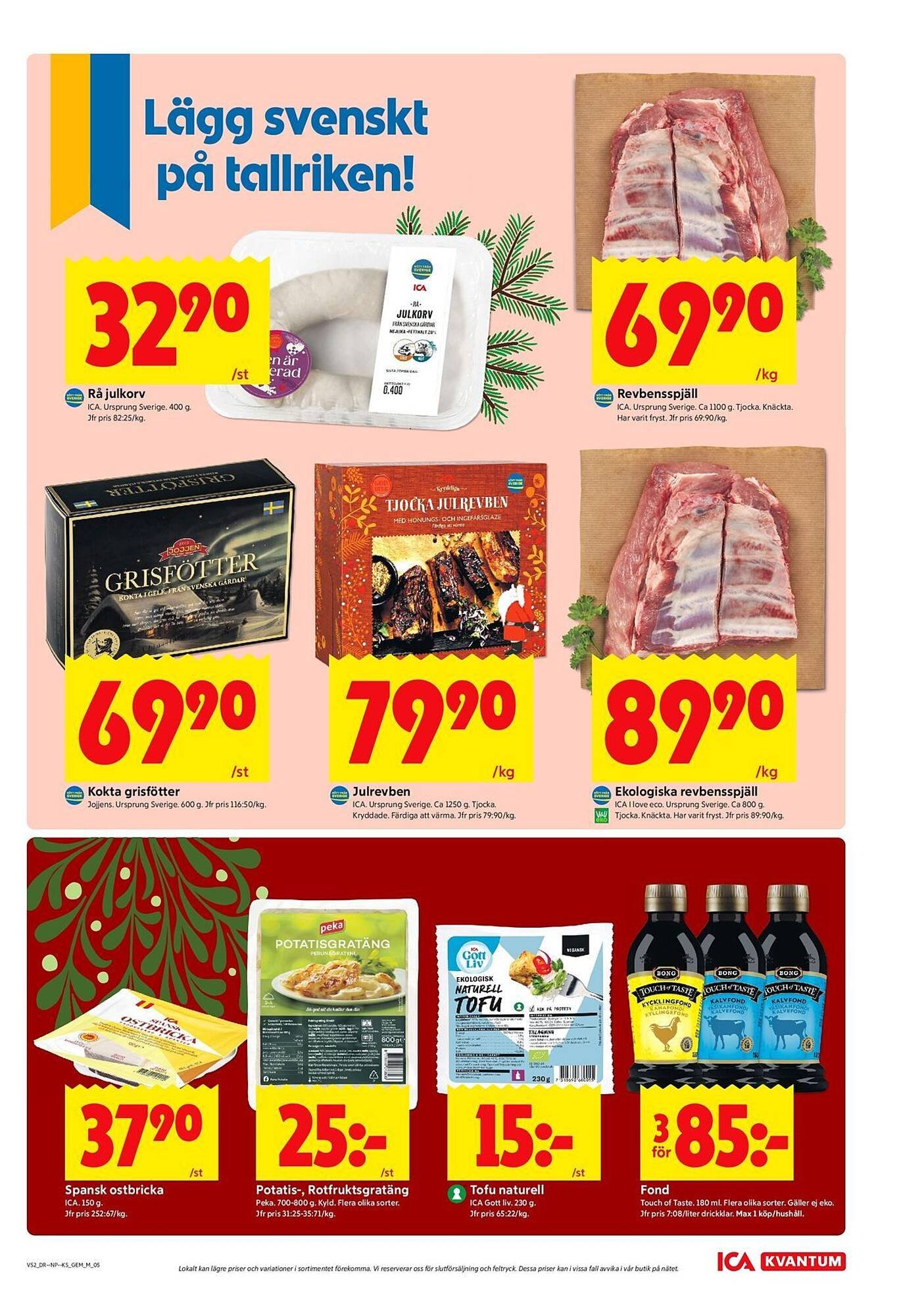 ICA Kvantum reklamblad (2025-12-22 - 2025-12-28)