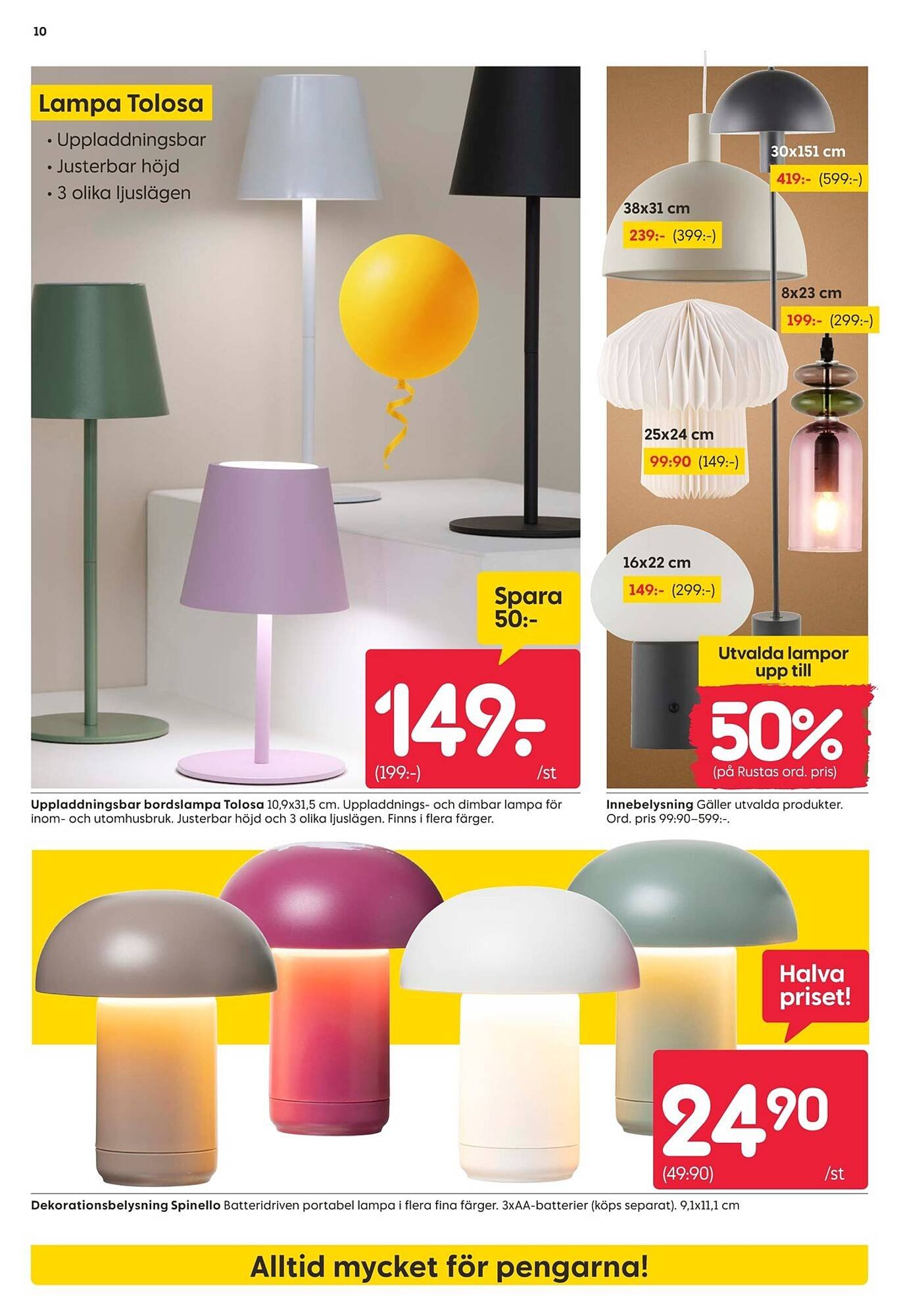 Rusta reklamblad (2026-04-13 - 2026-04-19)