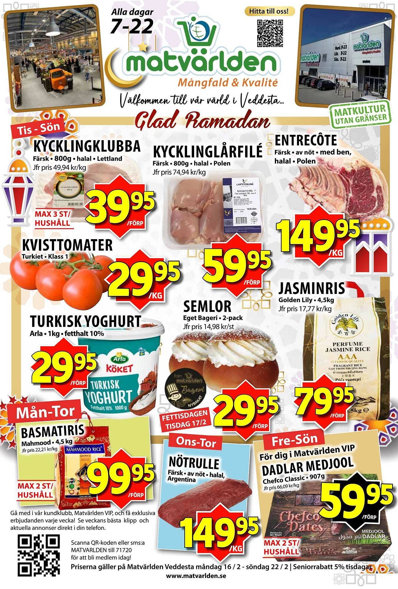 Matvärlden Tensta reklamblad