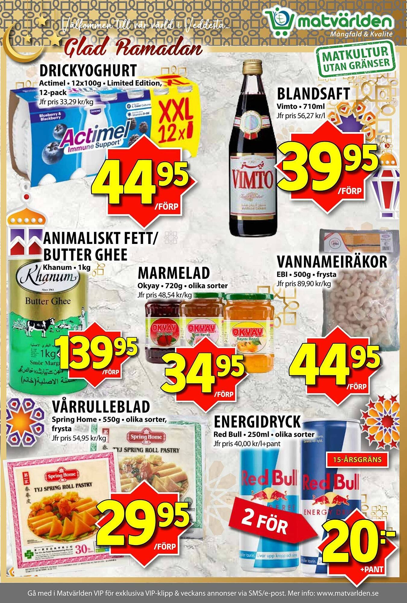 Matvärlden Tensta reklamblad