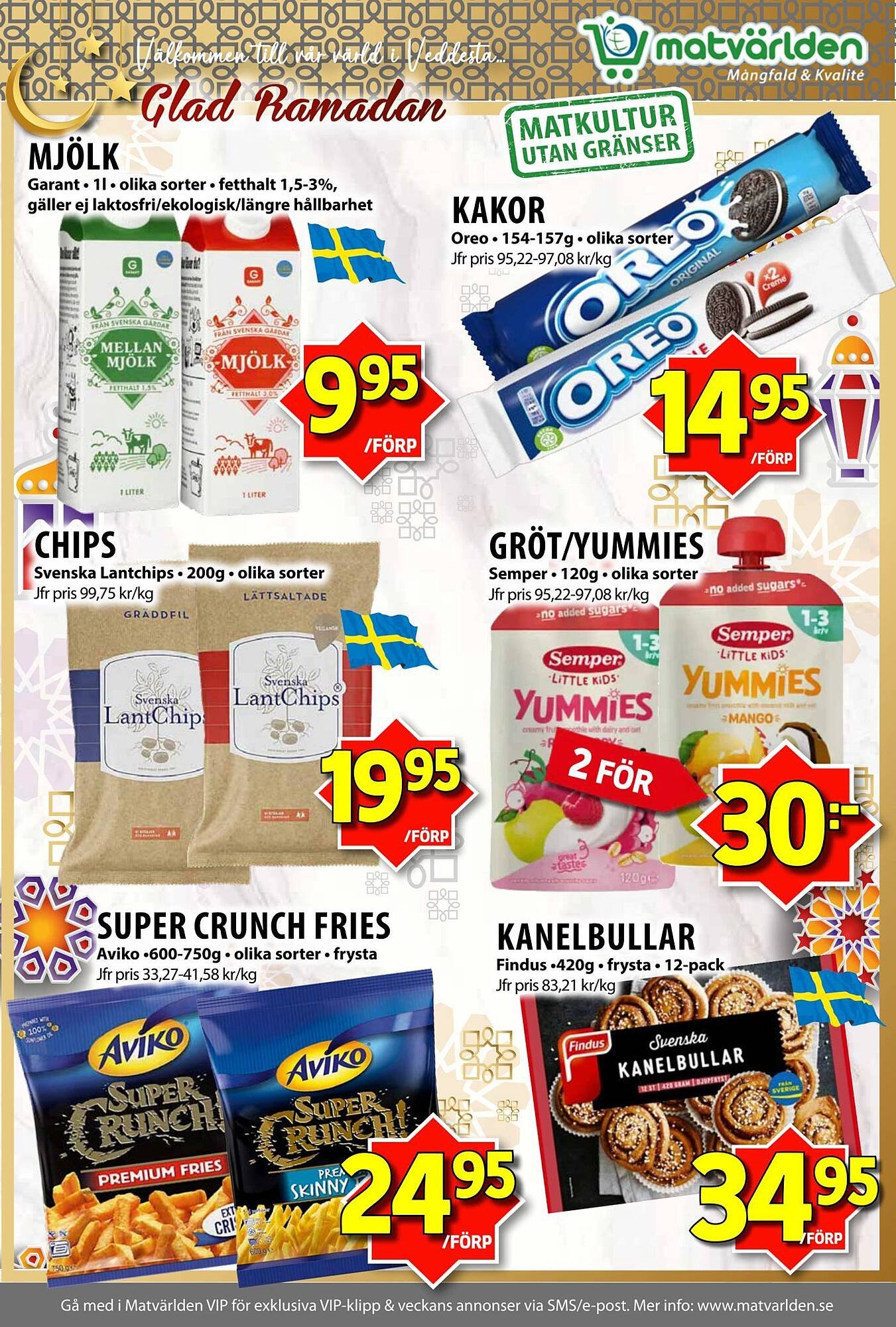 Matvärlden Tensta reklamblad