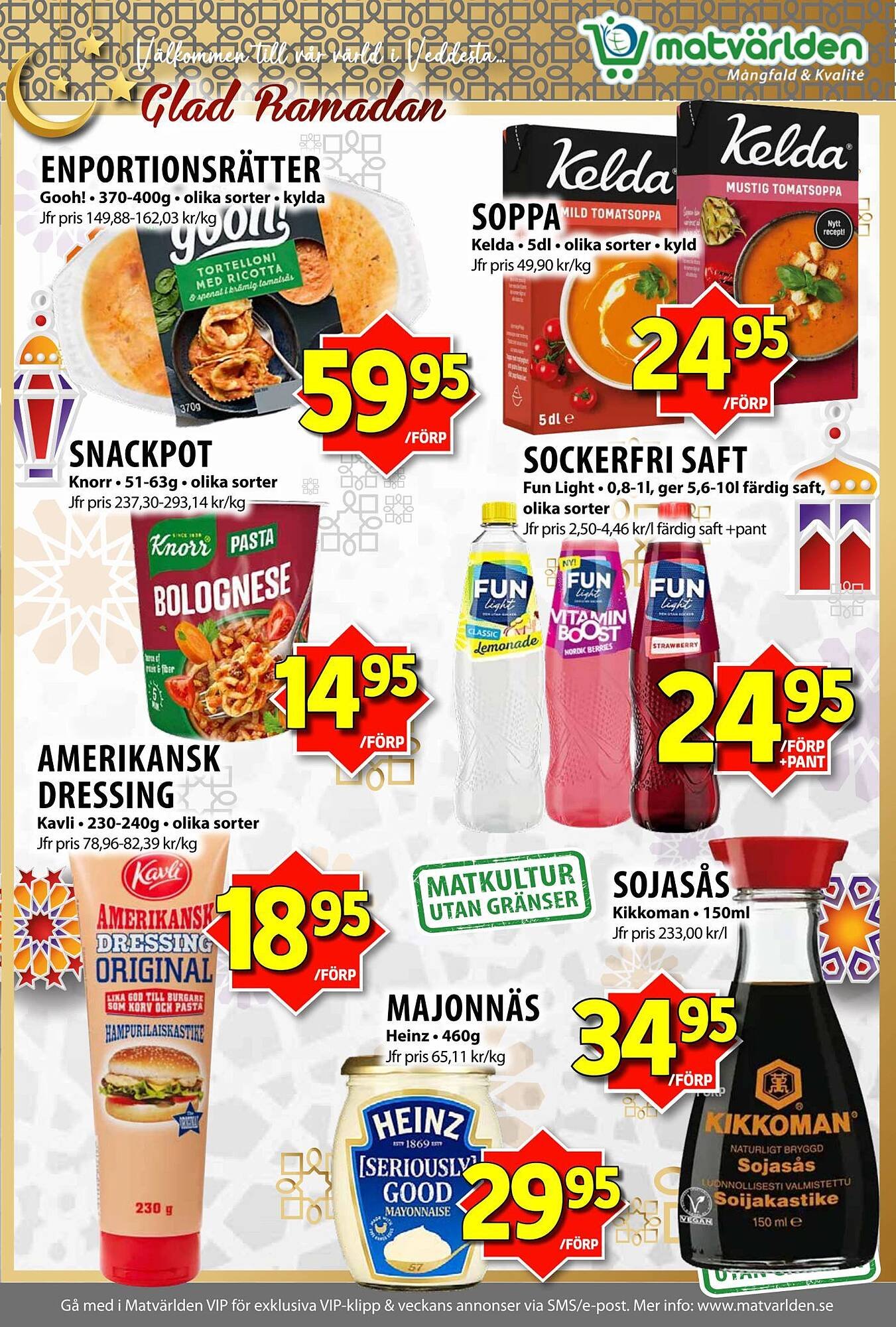 Matvärlden Tensta reklamblad