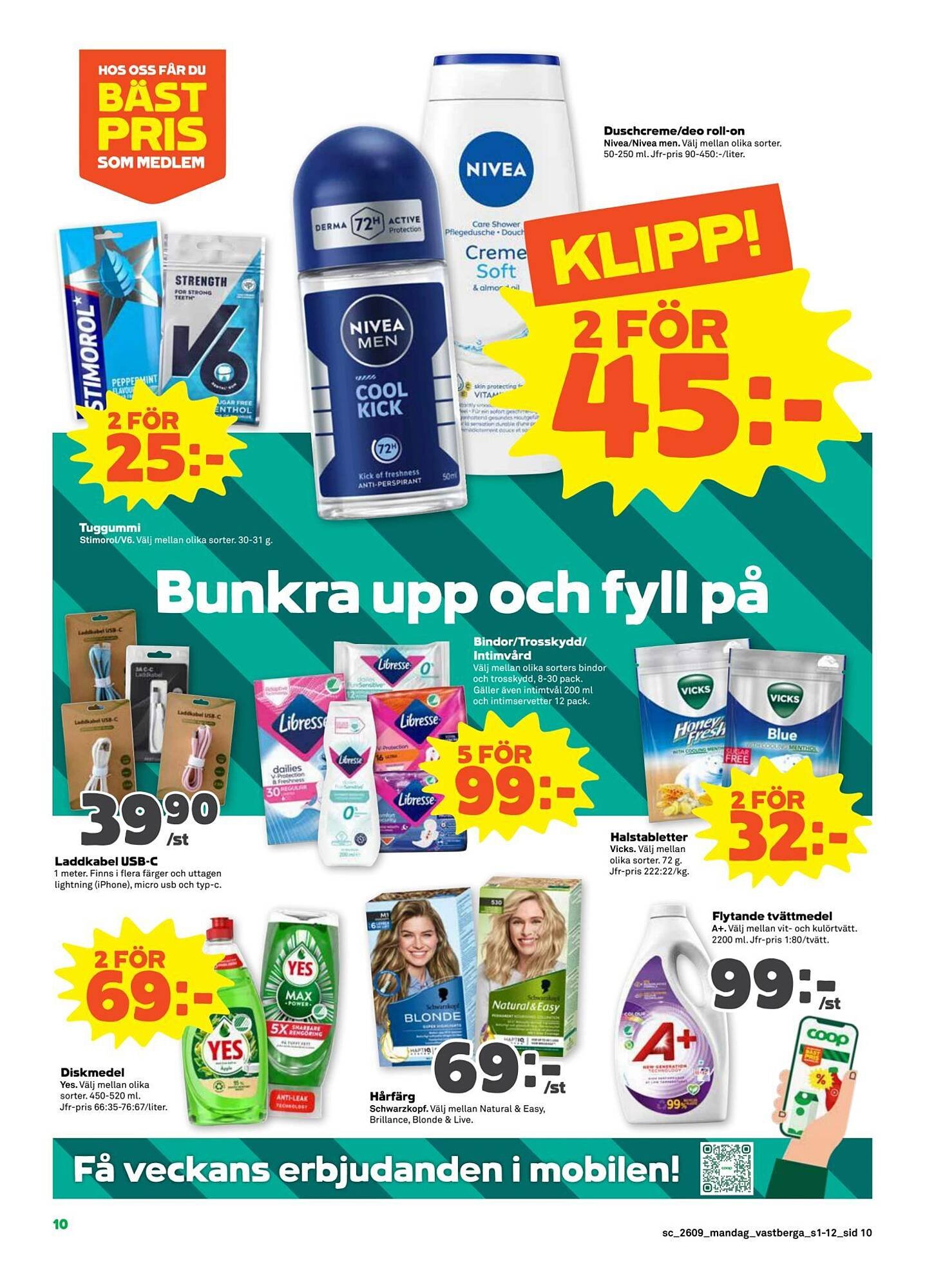 Stora Coop reklamblad