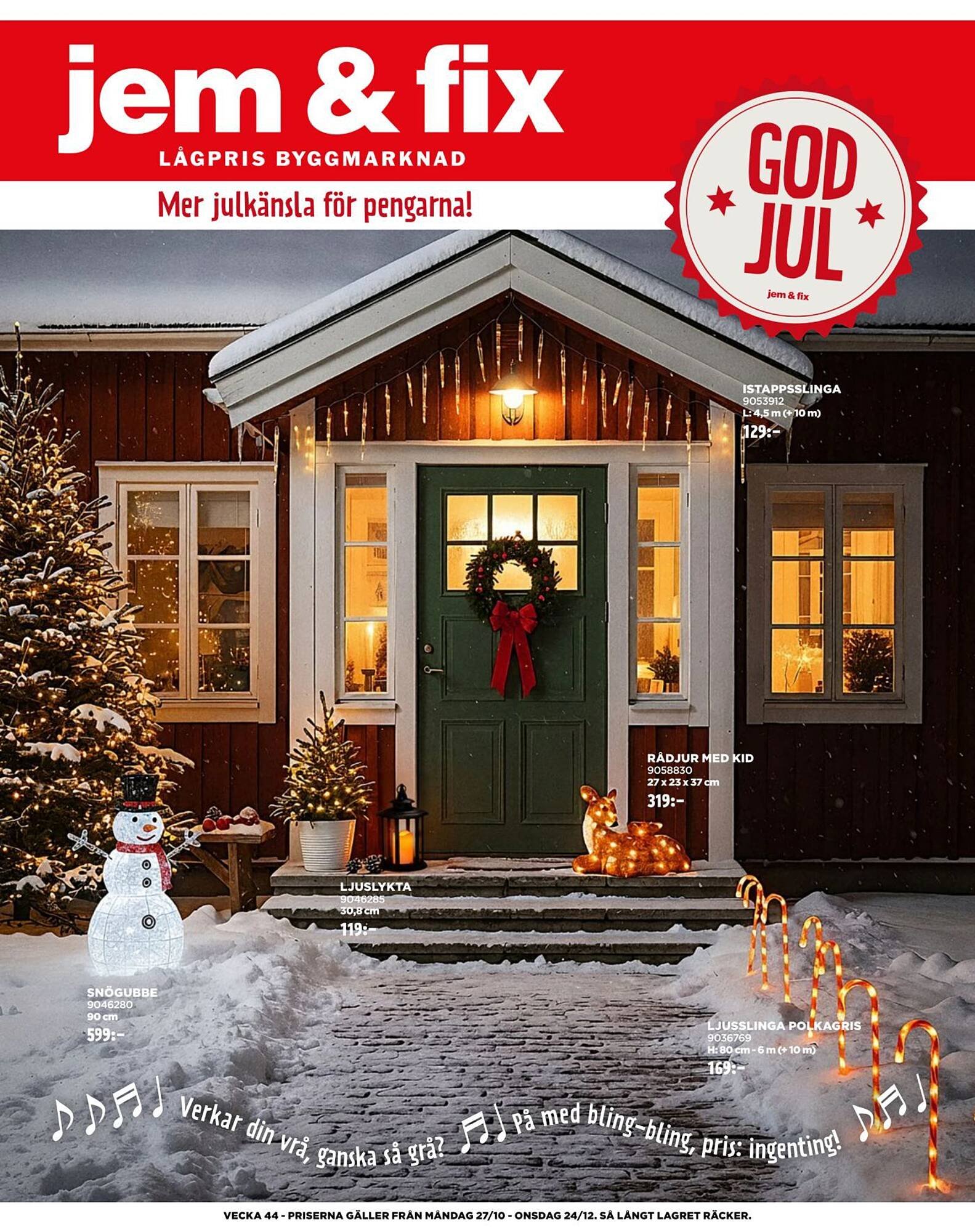 Jem&amp;Fix reklamblad (2025-10-27 - 2025-12-24)