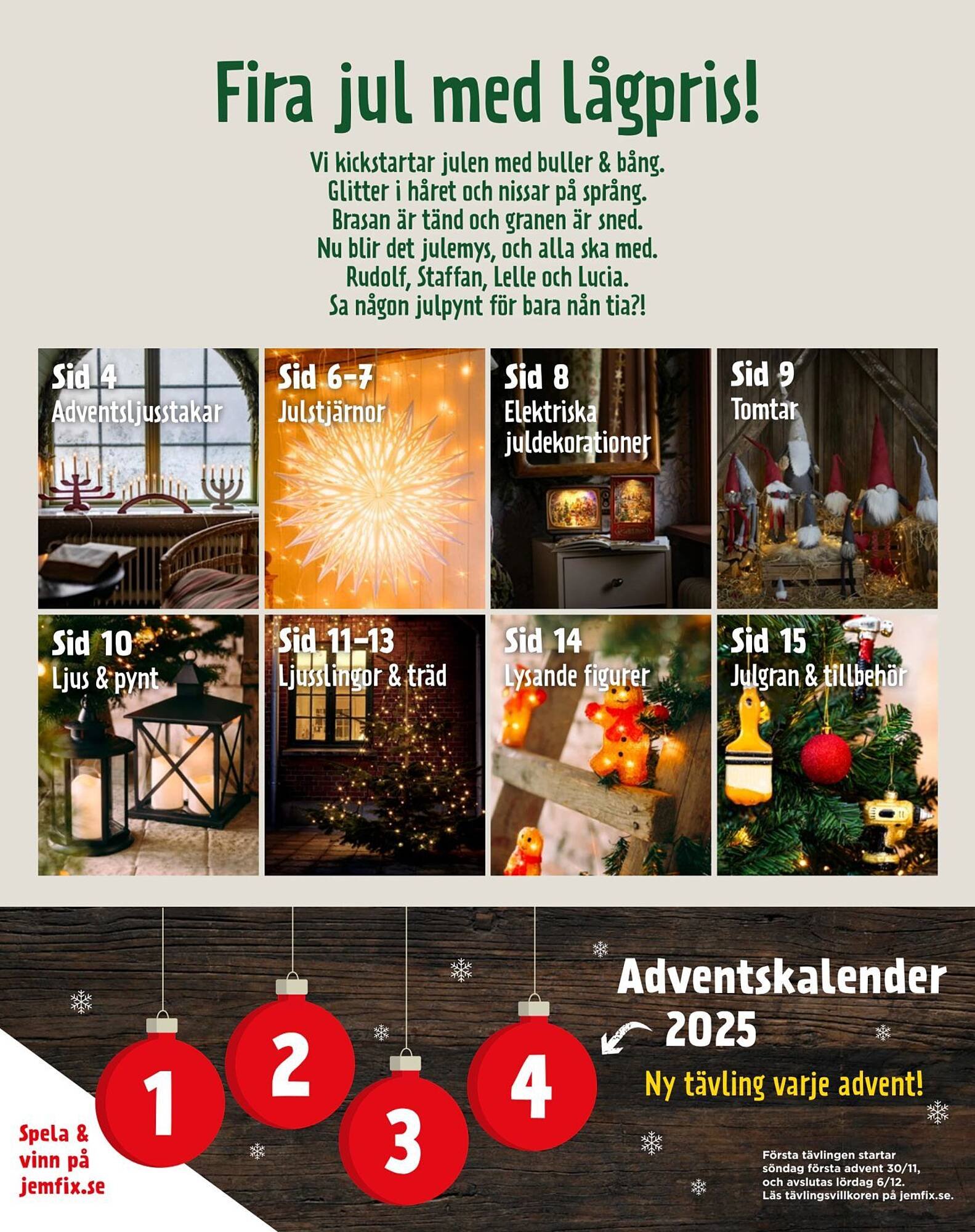 Jem&amp;Fix reklamblad (2025-10-27 - 2025-12-24)