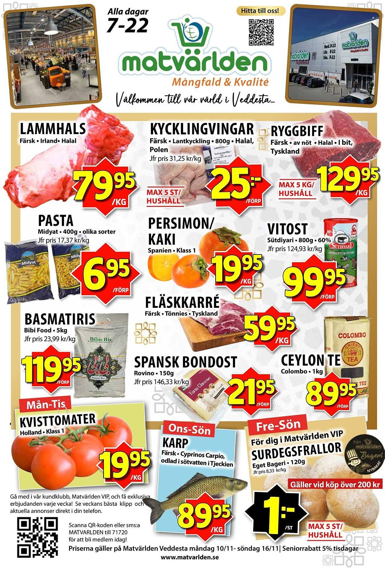 Matvärlden Tensta reklamblad