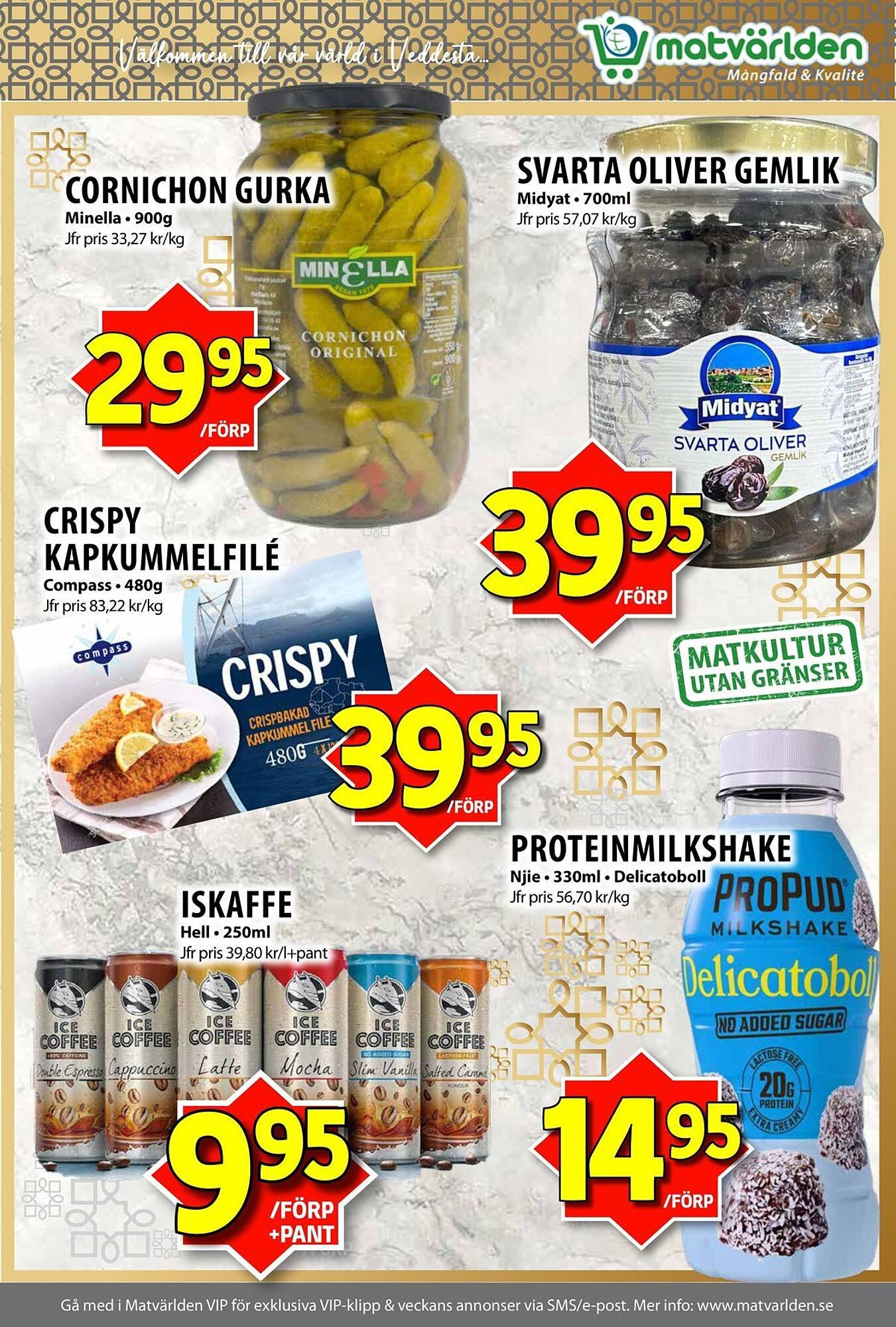 Matvärlden Tensta reklamblad