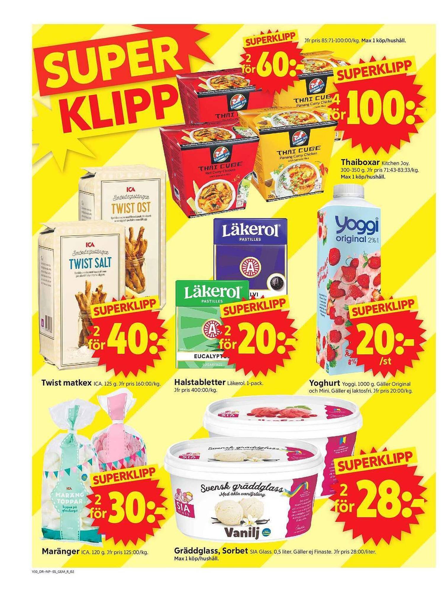 ICA Supermarket reklamblad