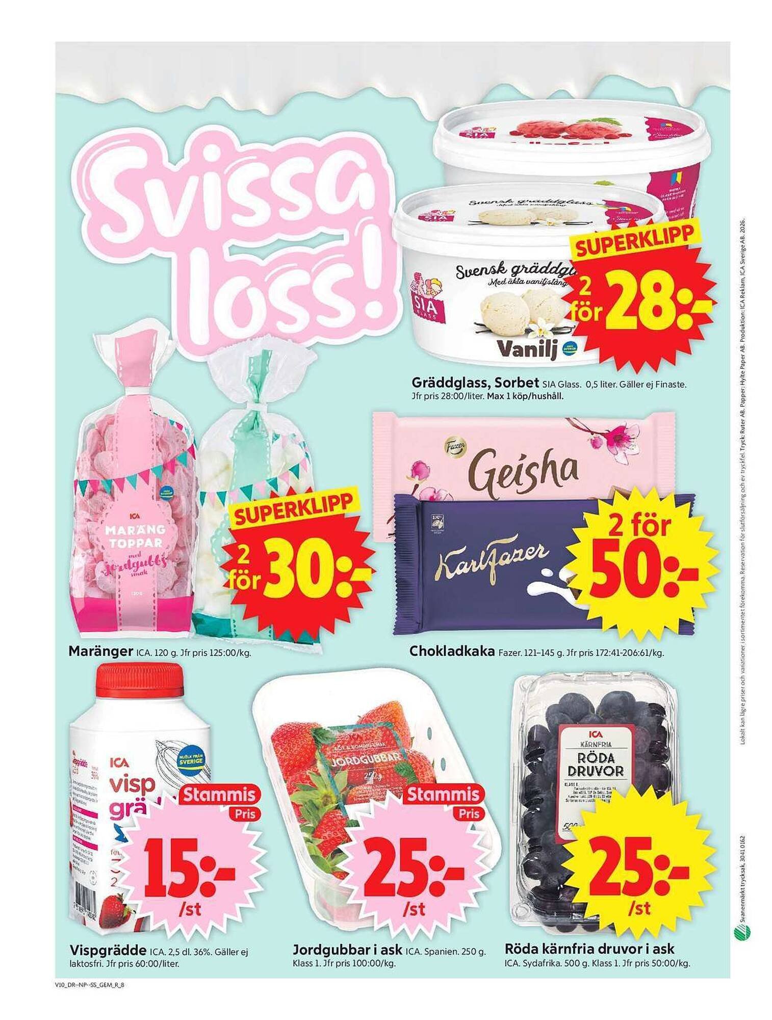 ICA Supermarket reklamblad