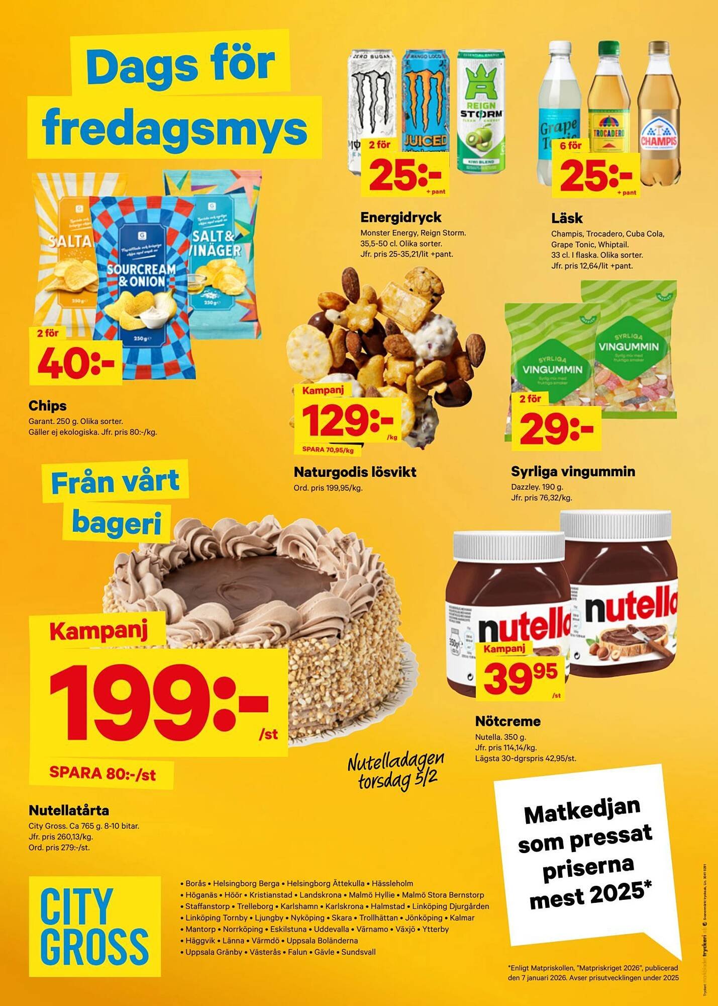 City Gross reklamblad