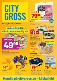 City Gross reklamblad